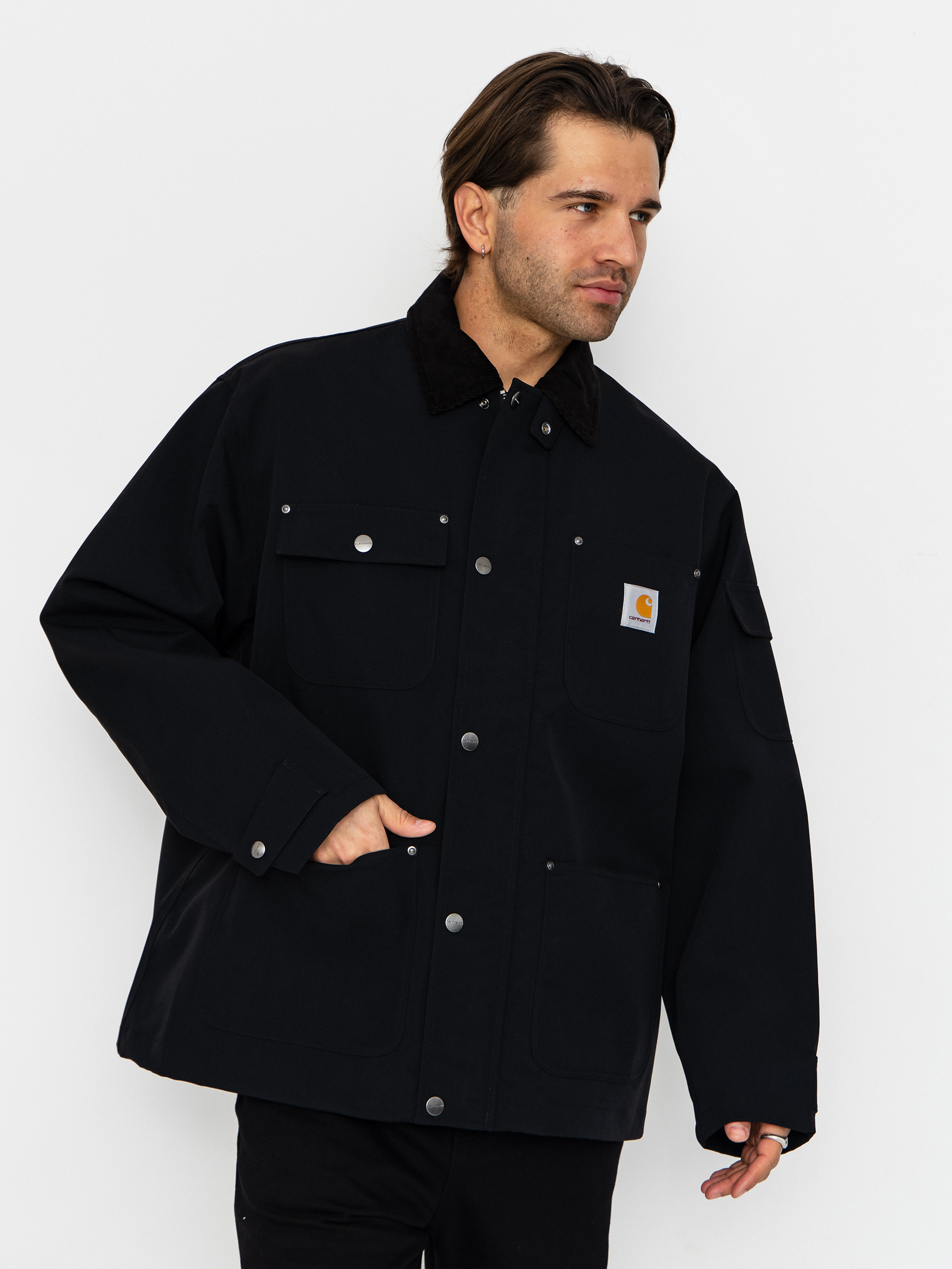 Geacă Carhartt WIP Clapton (black/black)