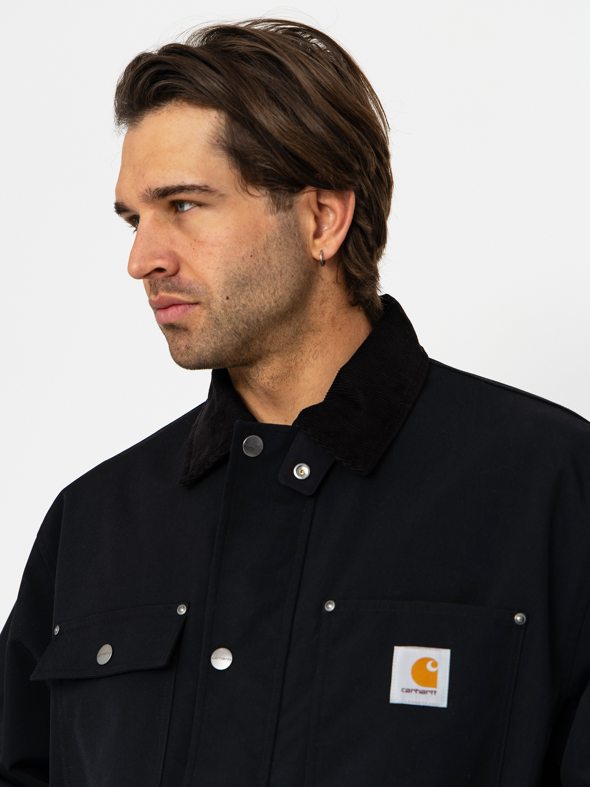 Geacă Carhartt WIP Clapton (black/black)