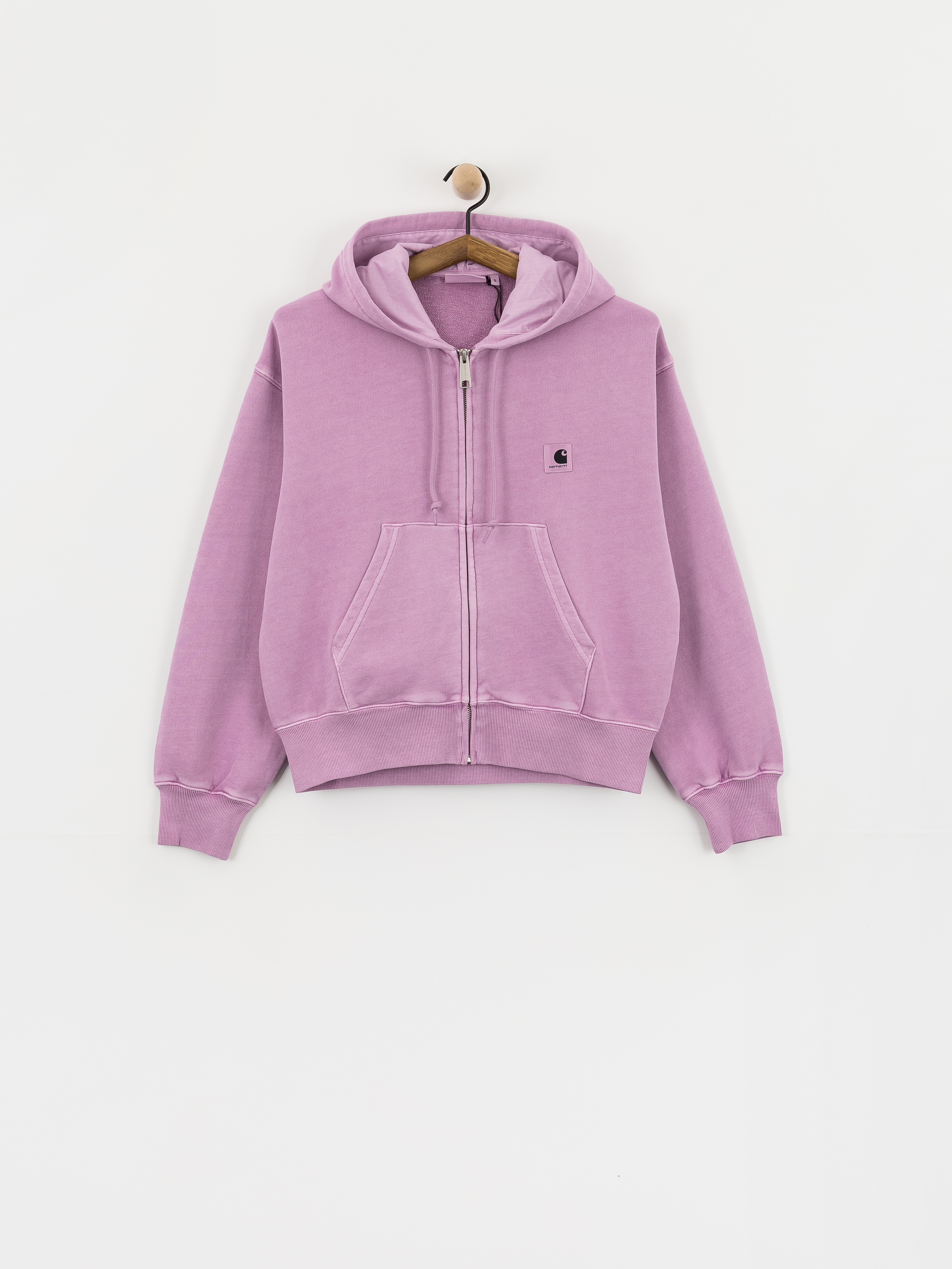 Hanorac cu glugă Carhartt WIP Nelson ZHD Wmn (gentle purple)