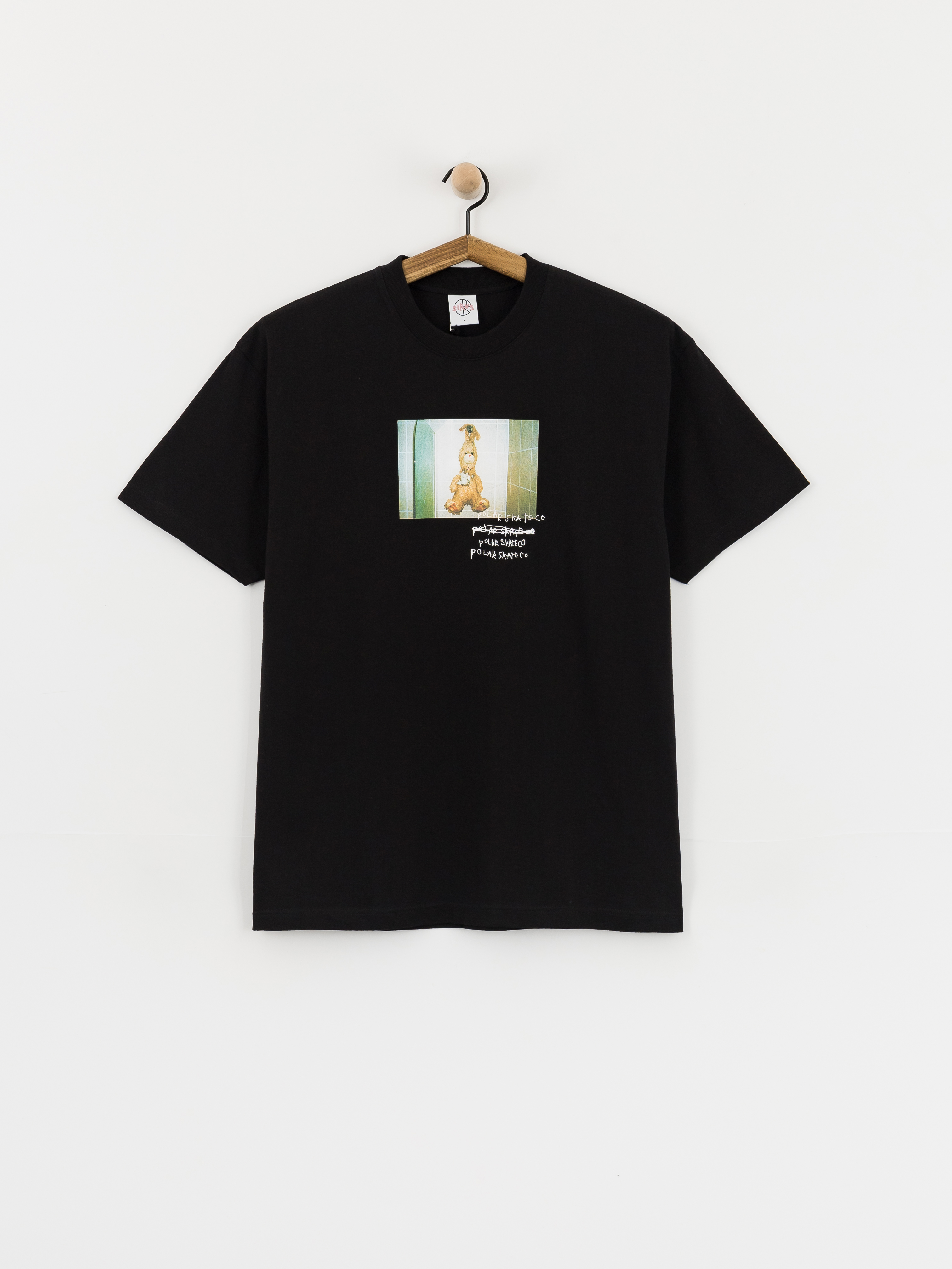 Tricou Polar Skate Bunny 2 (black)