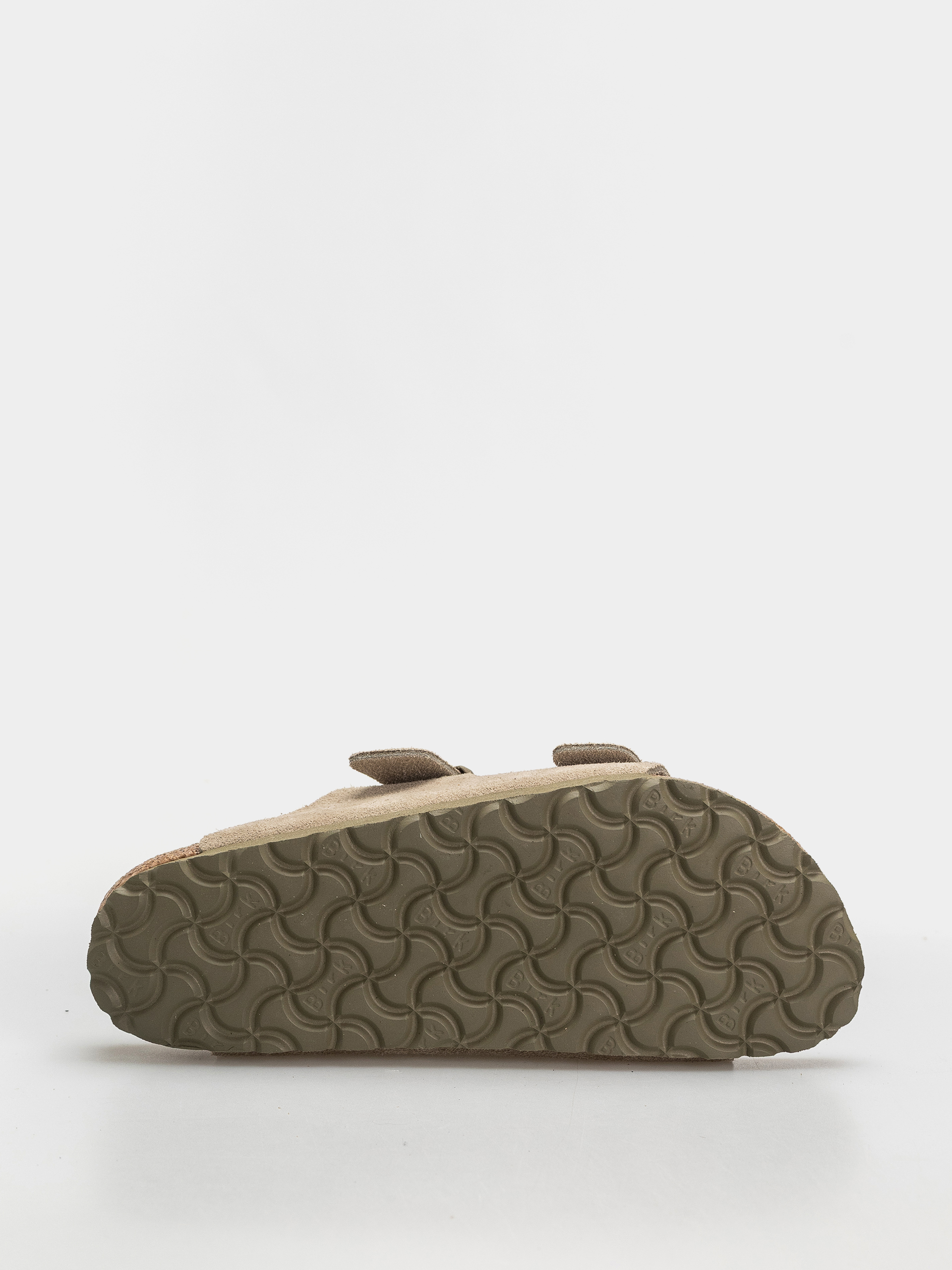 Șlapi Birkenstock Arizona Suede Leather Narrow (faded khaki)