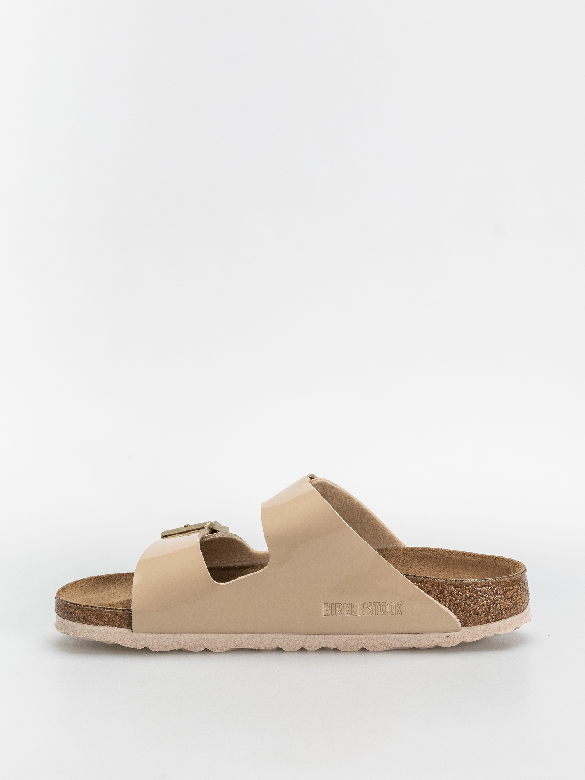Șlapi Birkenstock Arizona Birko Flor Patent Narrow Wmn (sand)