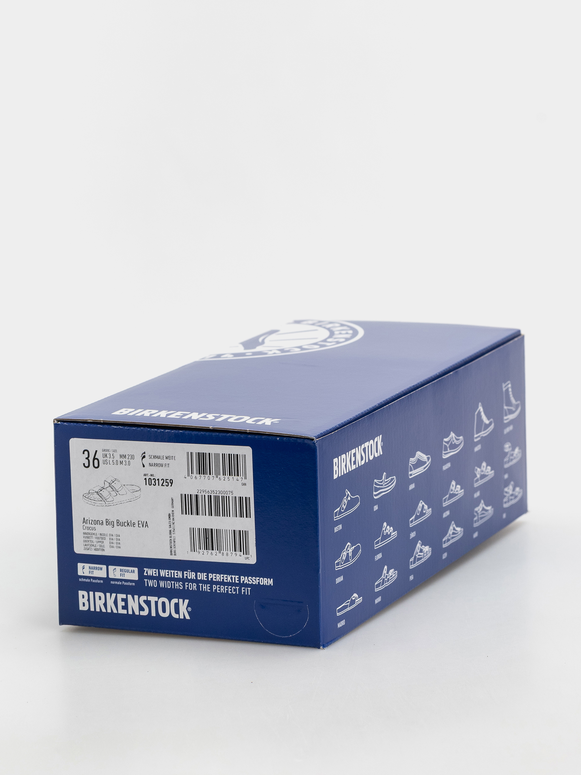 Șlapi Birkenstock Arizona Big Buckle EVA Narrow Wmn (crocus)