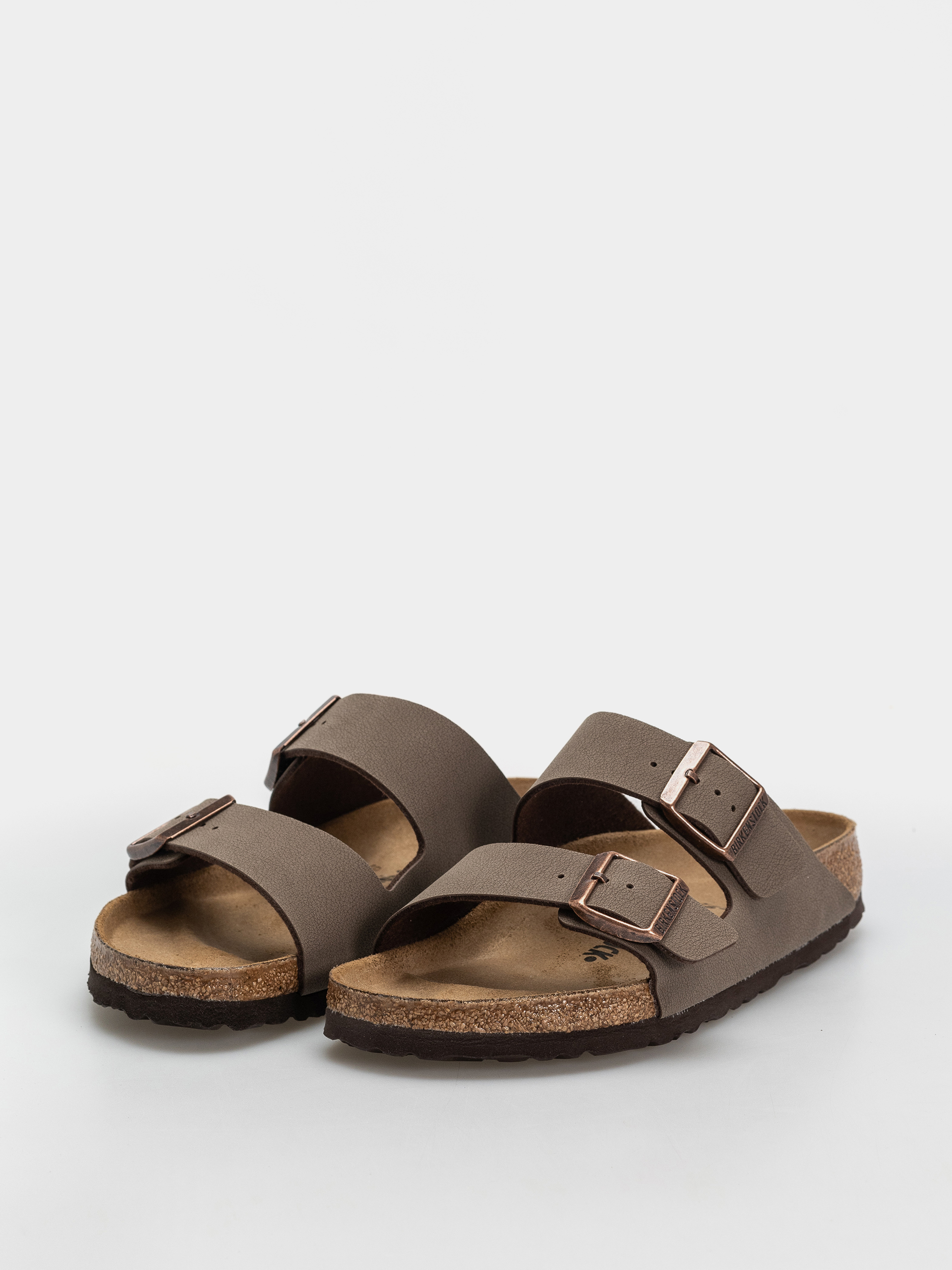 Șlapi Birkenstock Arizona Birkibuc Regular (mocca)
