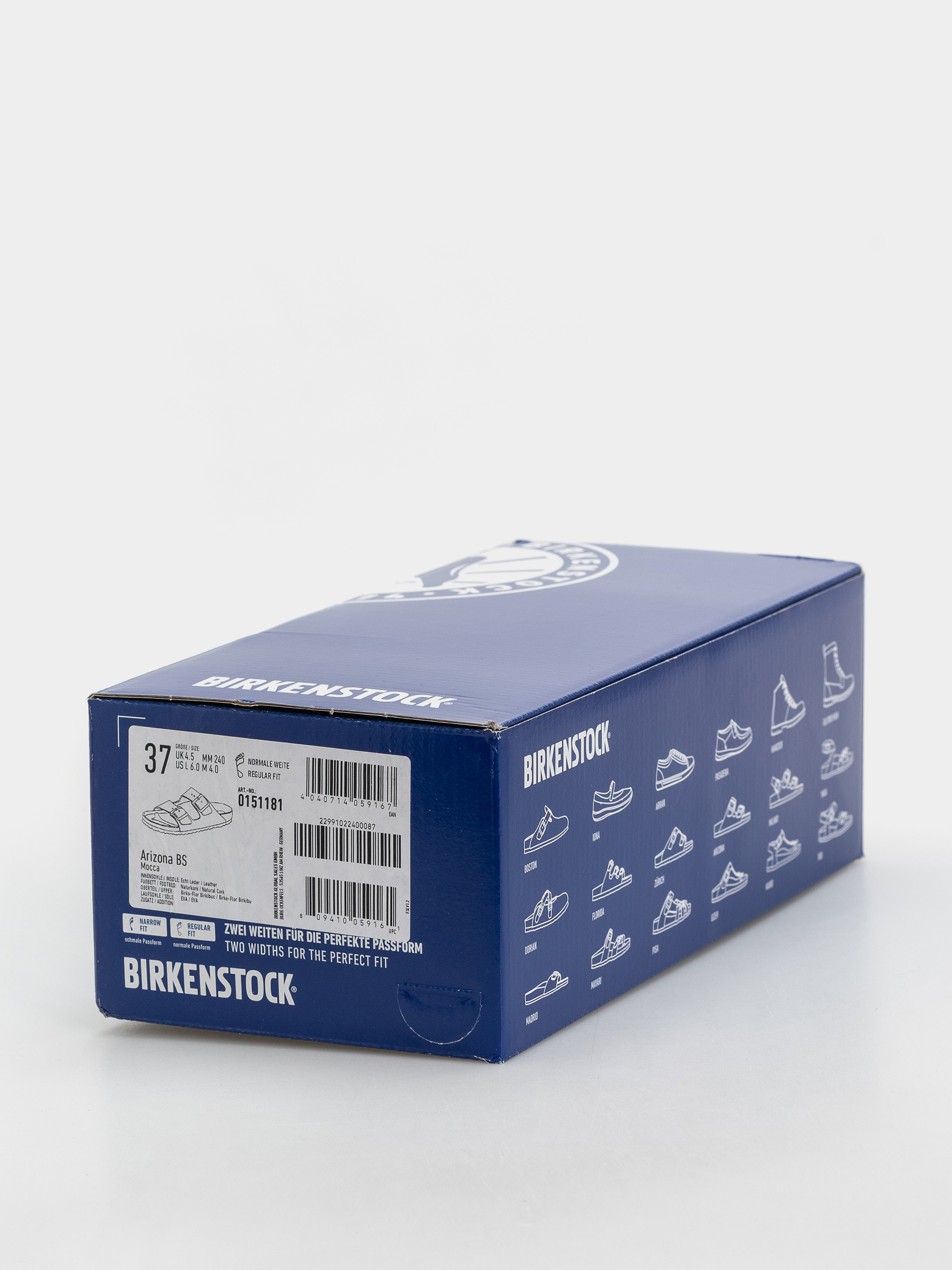 Șlapi Birkenstock Arizona Birkibuc Regular (mocca)