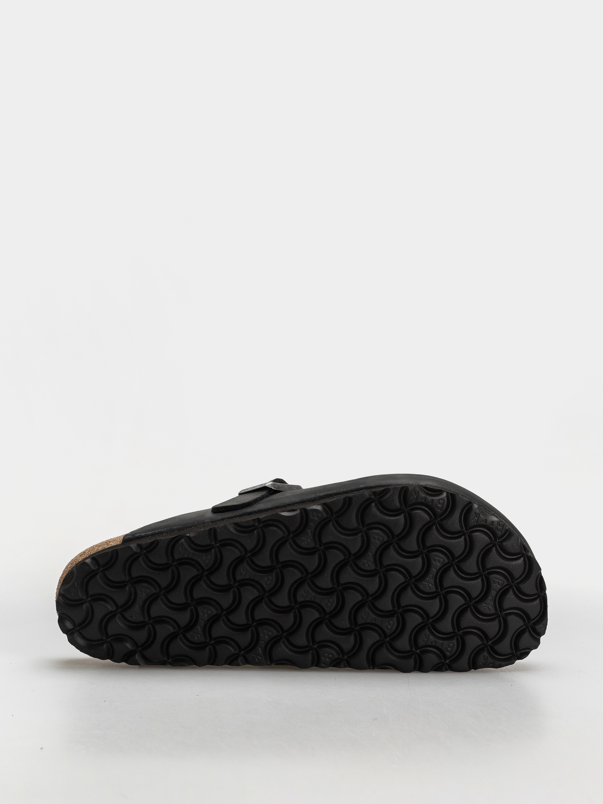 Șlapi Birkenstock Boston Oiled Leather Regular (black)