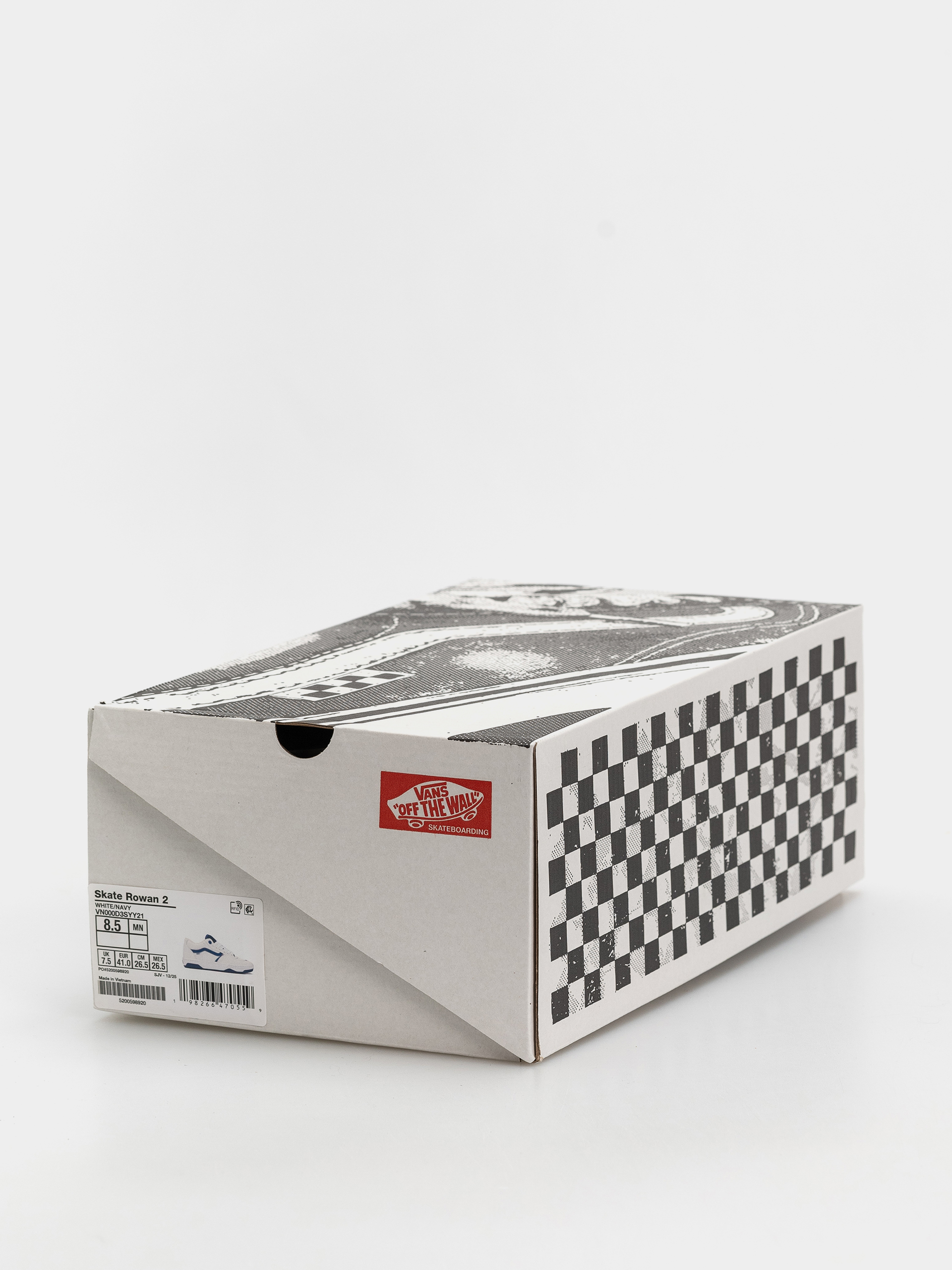 Pantofi Vans Skate Rowan 2 (white/navy)