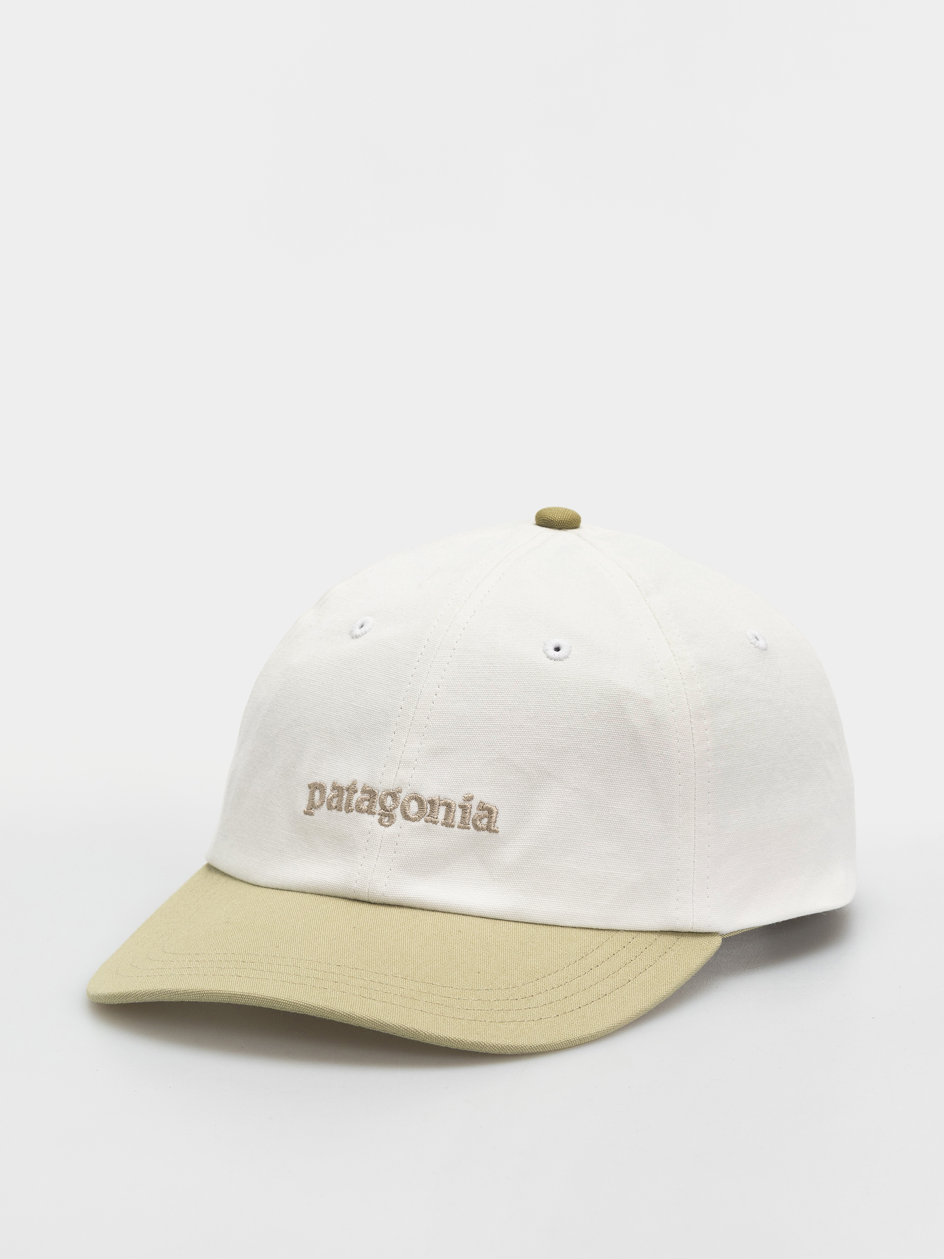 u0218apcu0103 Patagonia Fitz Roy Icon Trad (text logo/birch white w/gumtree green)