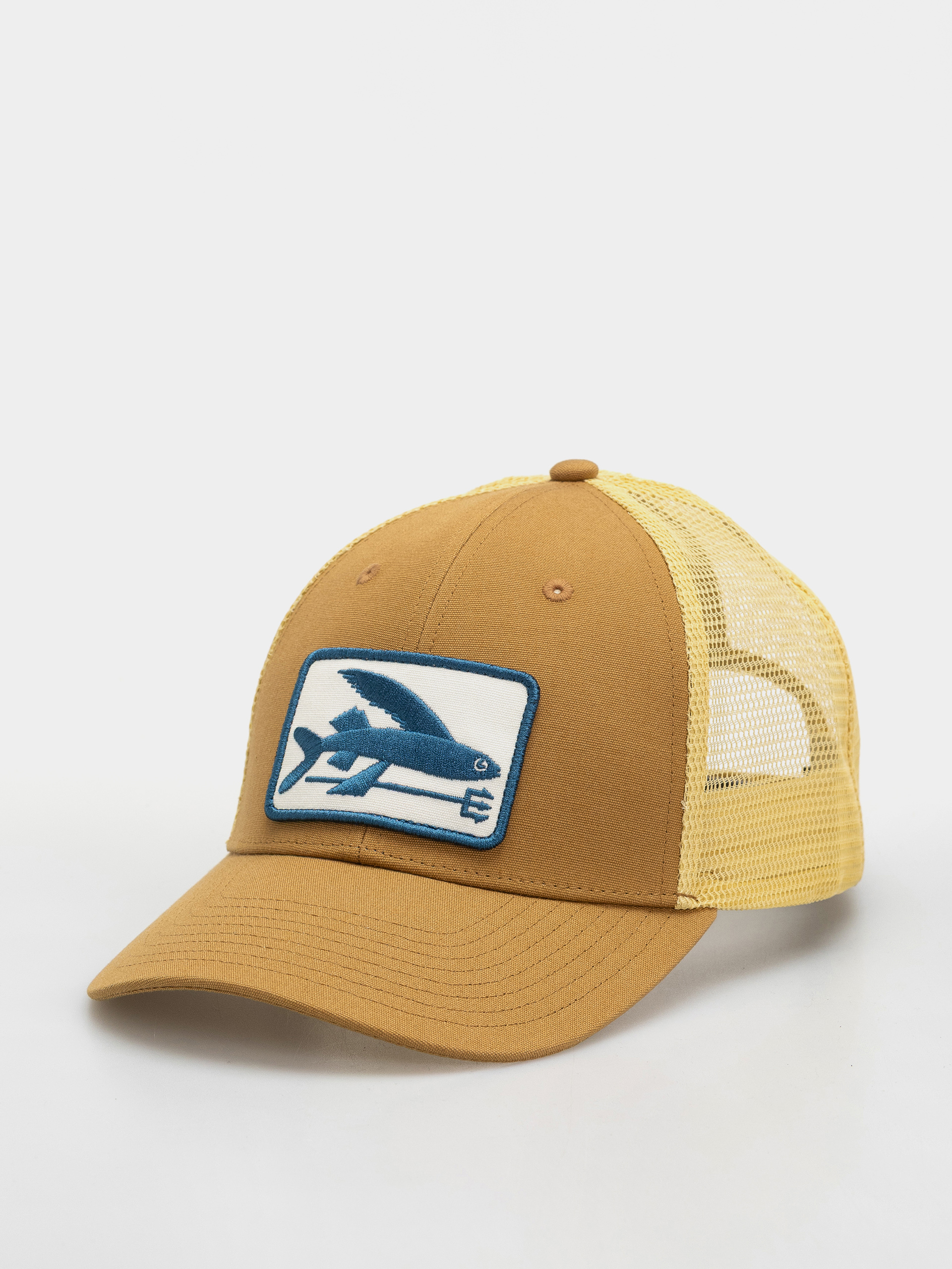 Șapcă Patagonia Flying Fish LoPro Trucker (flying fish fork/bobcat brown)