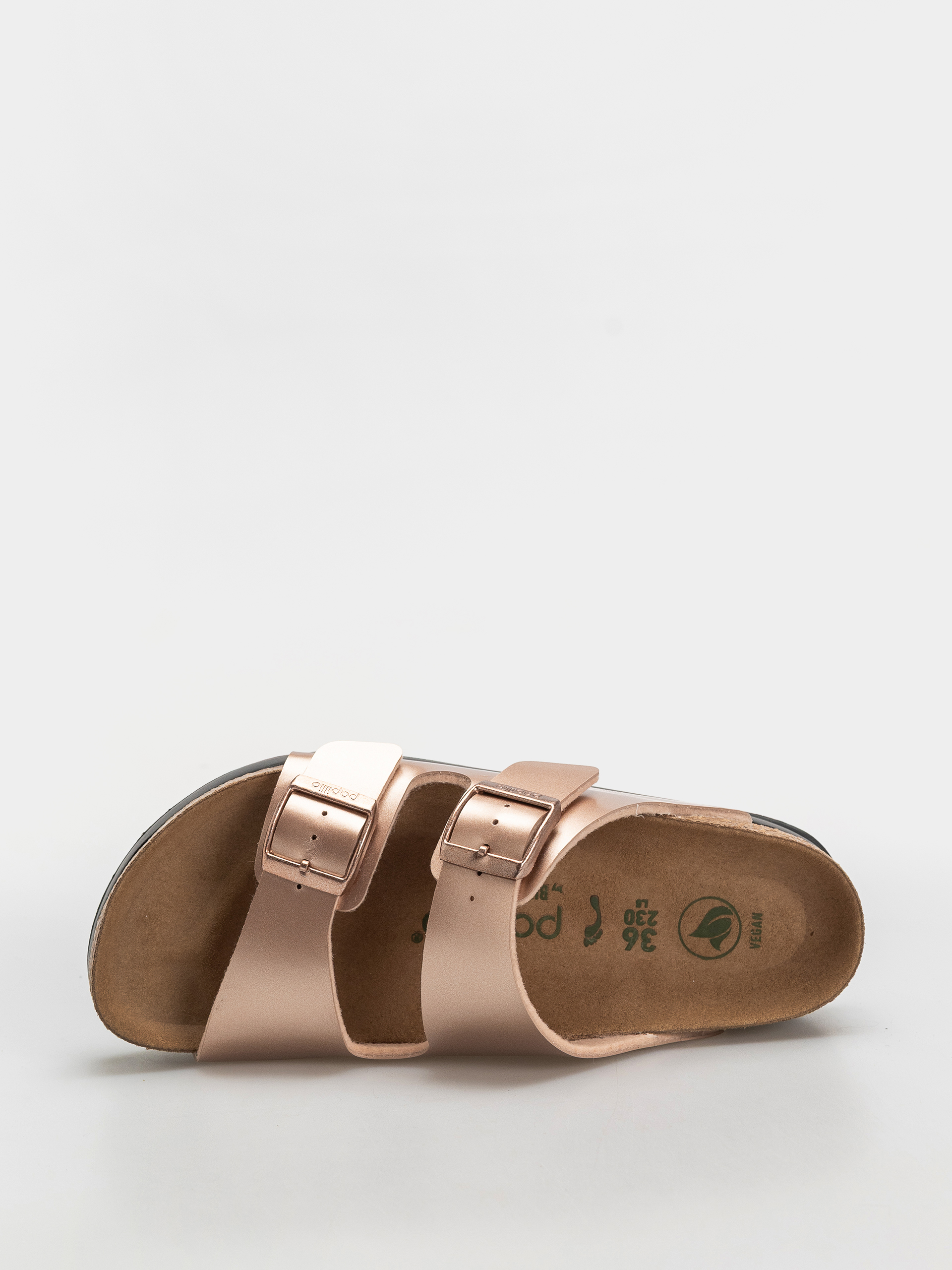 Șlapi Birkenstock Arizona Flex Platform Birko Flor Narrow Wmn (electric metallic copper)