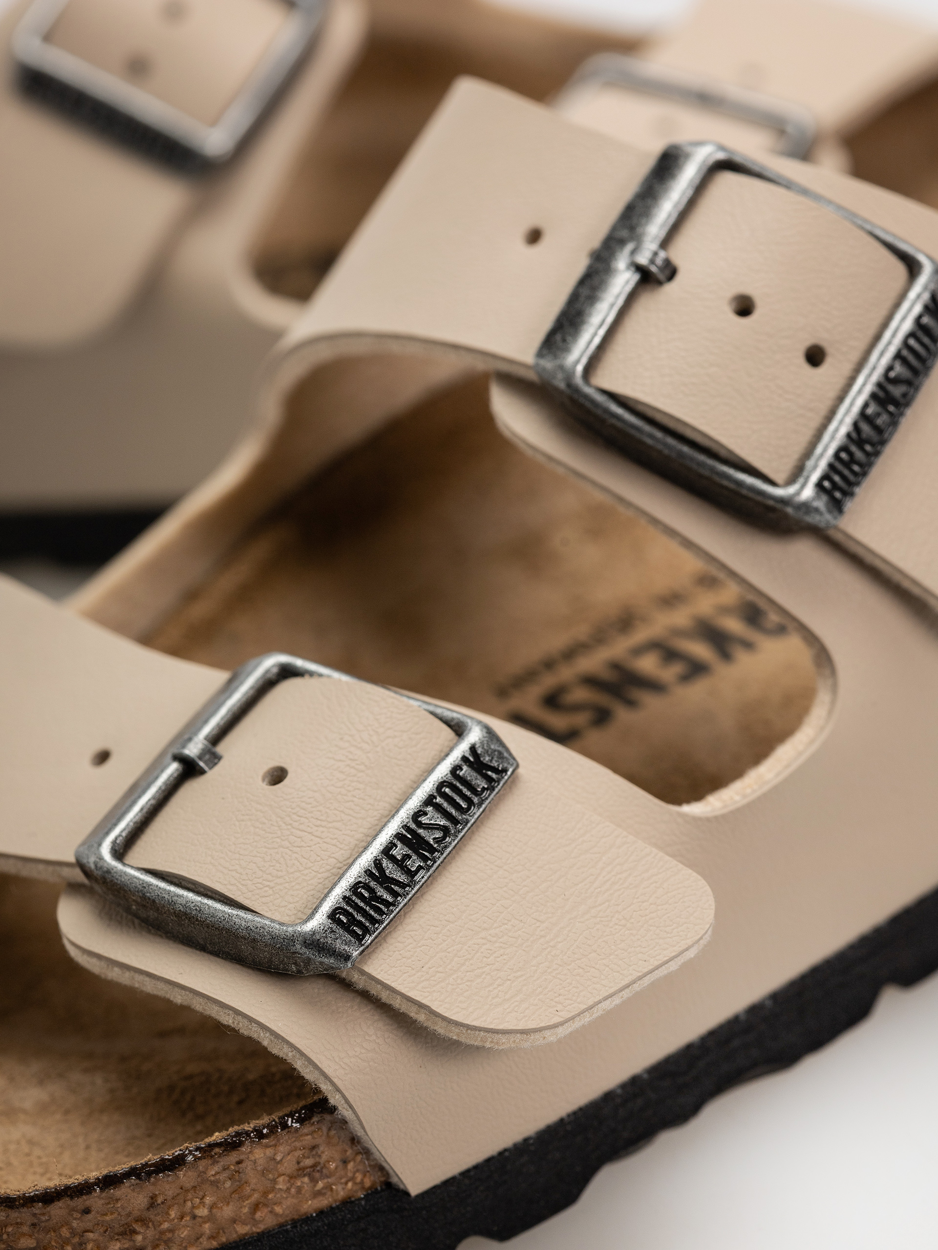 Șlapi Birkenstock Arizona Birko Flor Narrow (sandcastle)