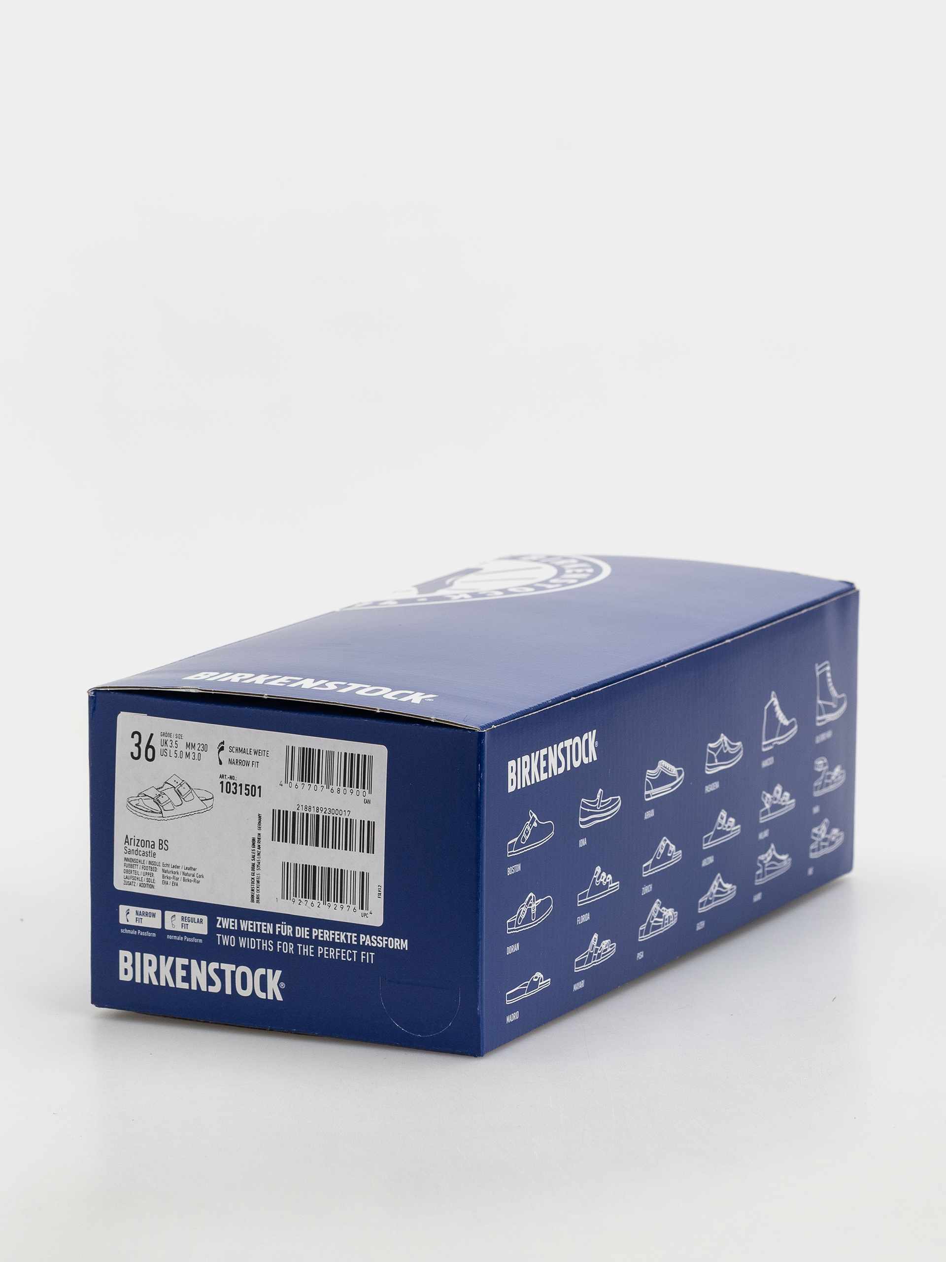 Șlapi Birkenstock Arizona Birko Flor Narrow (sandcastle)