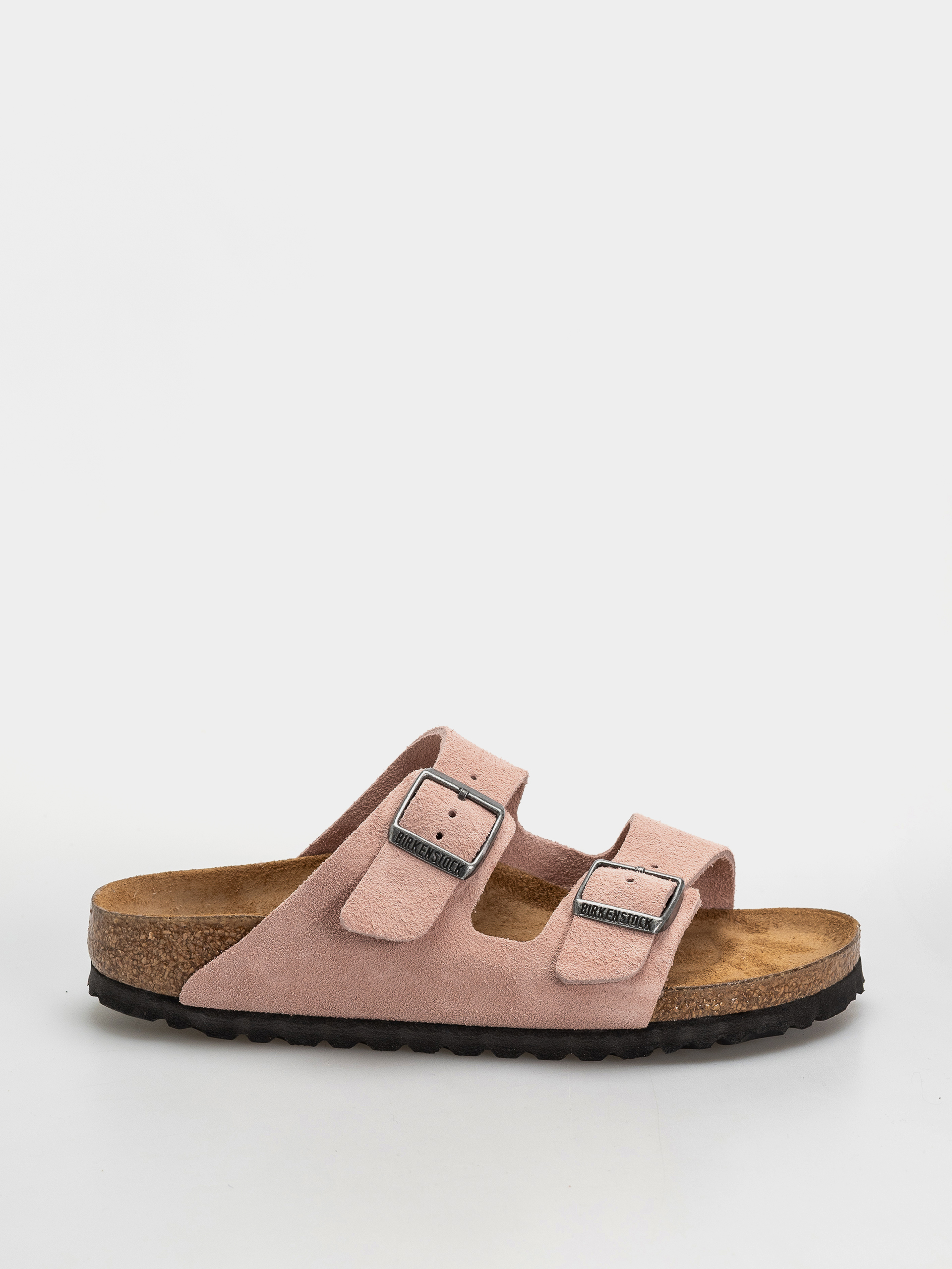 u0218lapi Birkenstock Arizona Suede Leather Narrow (pink clay)