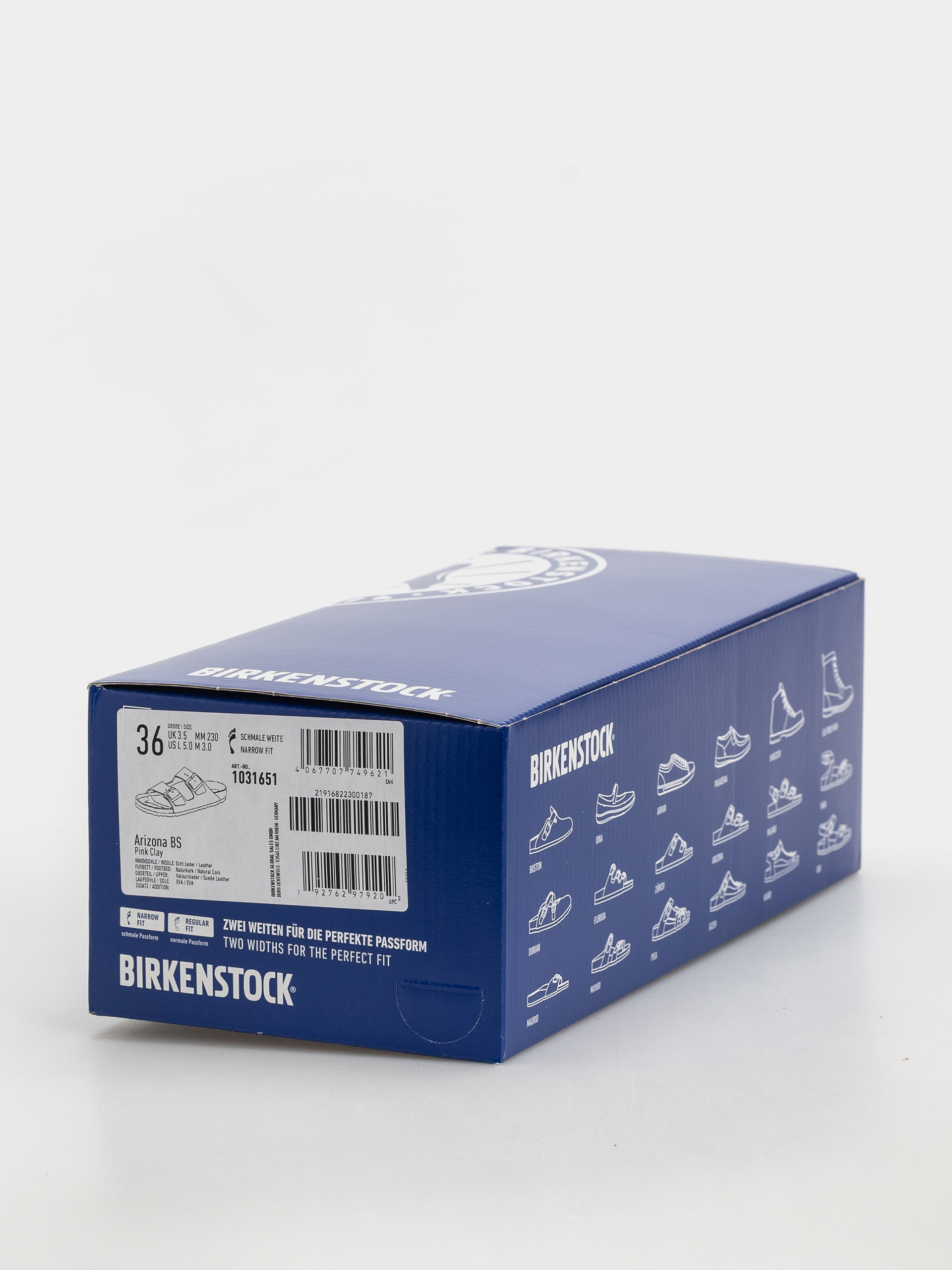 Șlapi Birkenstock Arizona Suede Leather Narrow (pink clay)