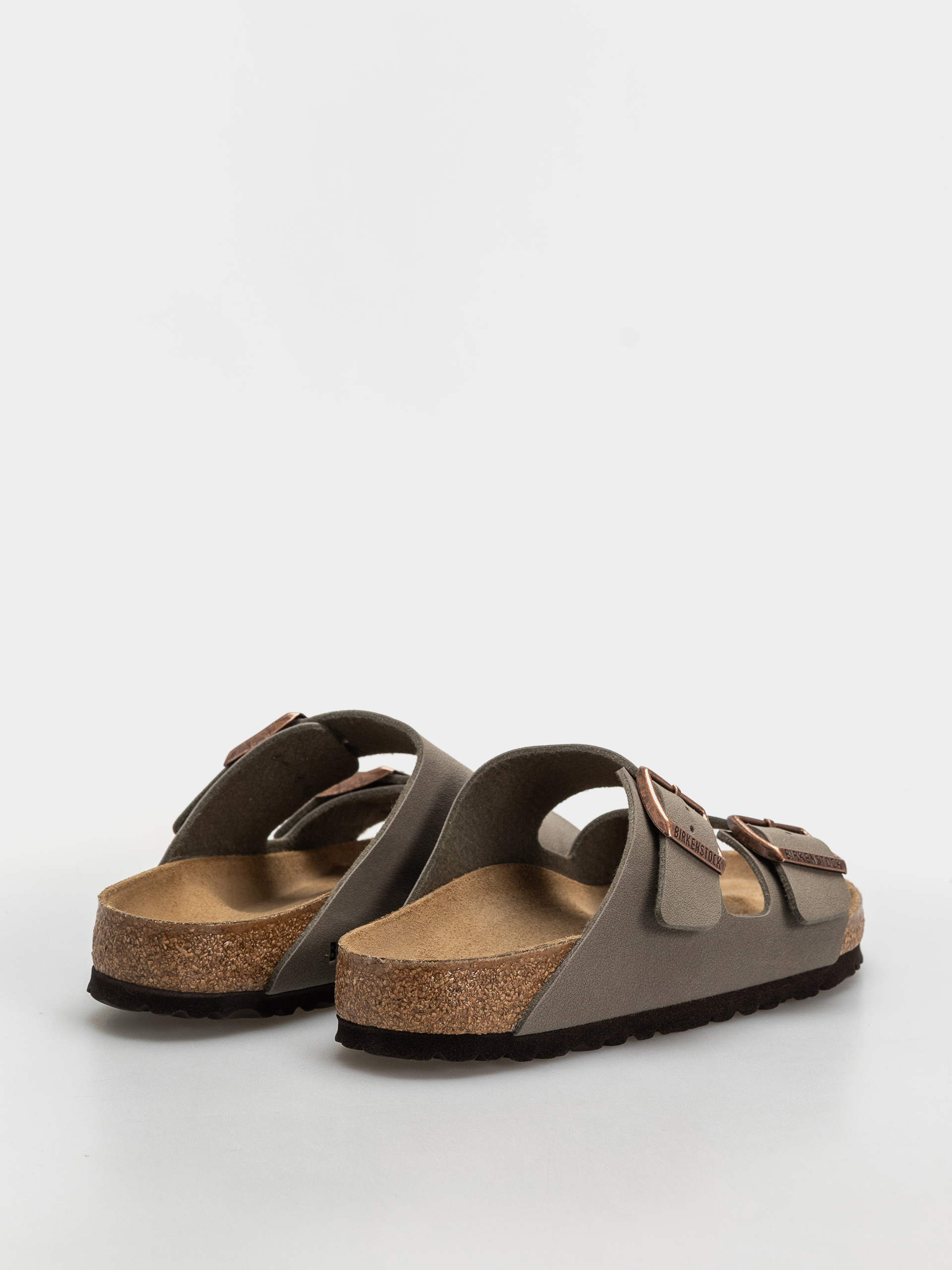 Șlapi Birkenstock Arizona Birkibuc Regular (stone)