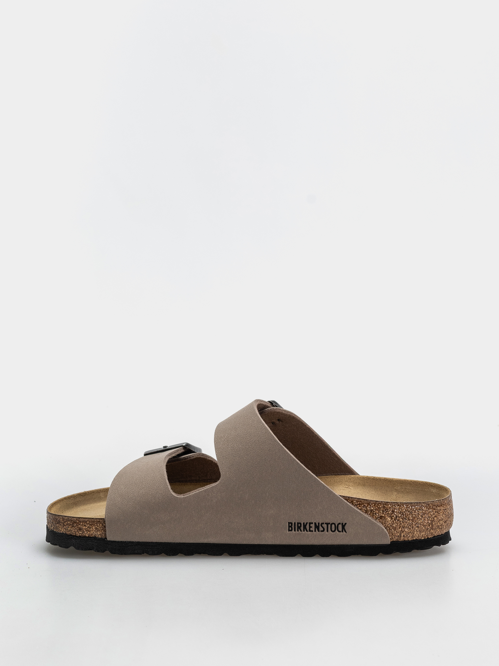 Șlapi Birkenstock Arizona Birkibuc Regular (gray taupe)