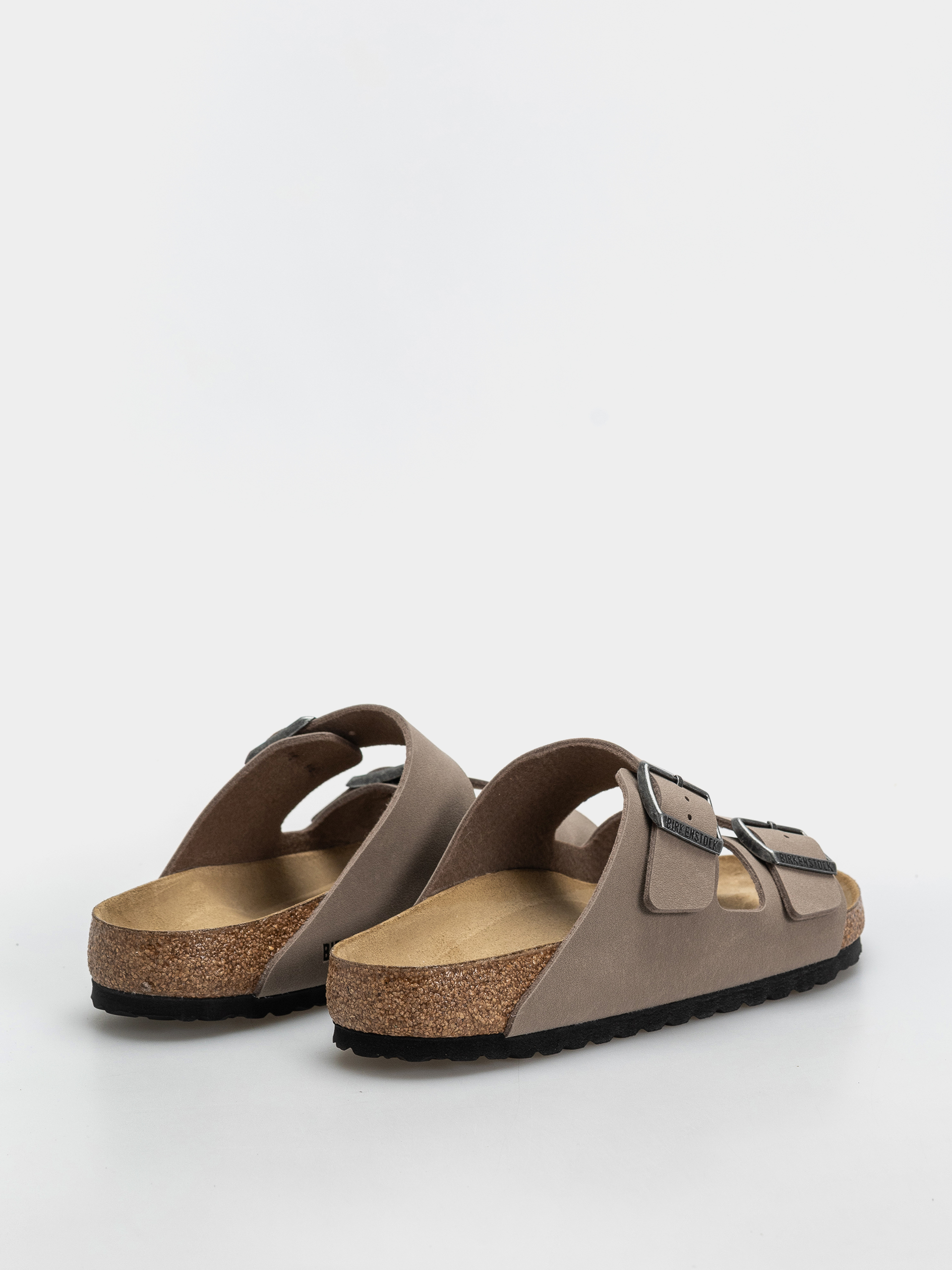 Șlapi Birkenstock Arizona Birkibuc Regular (gray taupe)