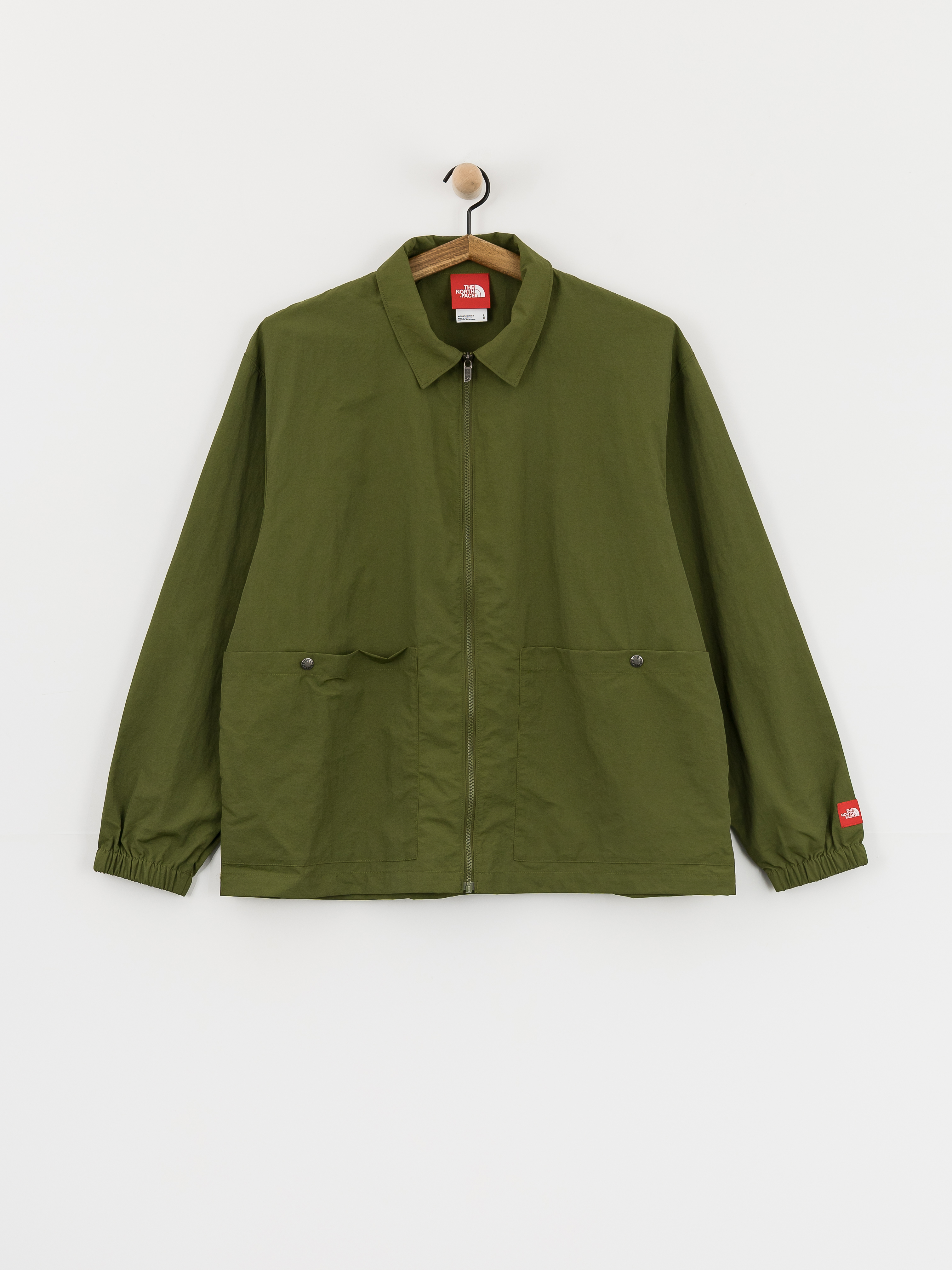 Longsleeve The North Face Tnf Red Box Nylon (woodland green)
