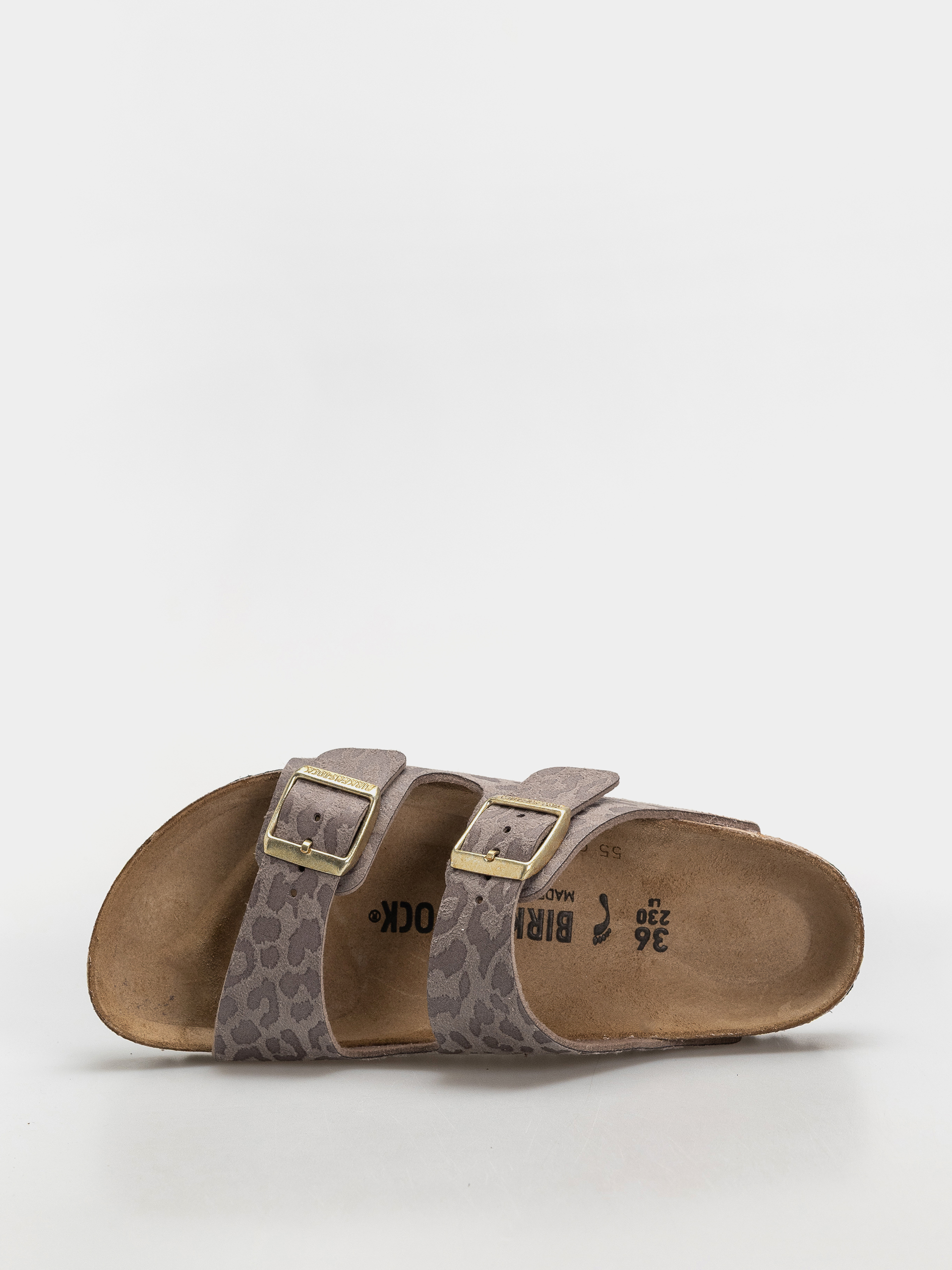Șlapi Birkenstock Arizona Synthetics Narrow Wmn (syn leo grey taupe)