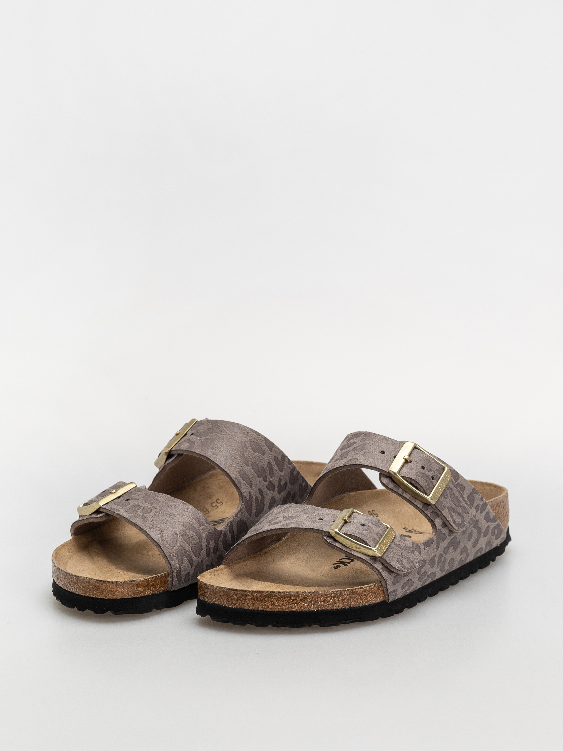 Șlapi Birkenstock Arizona Synthetics Narrow Wmn (syn leo grey taupe)