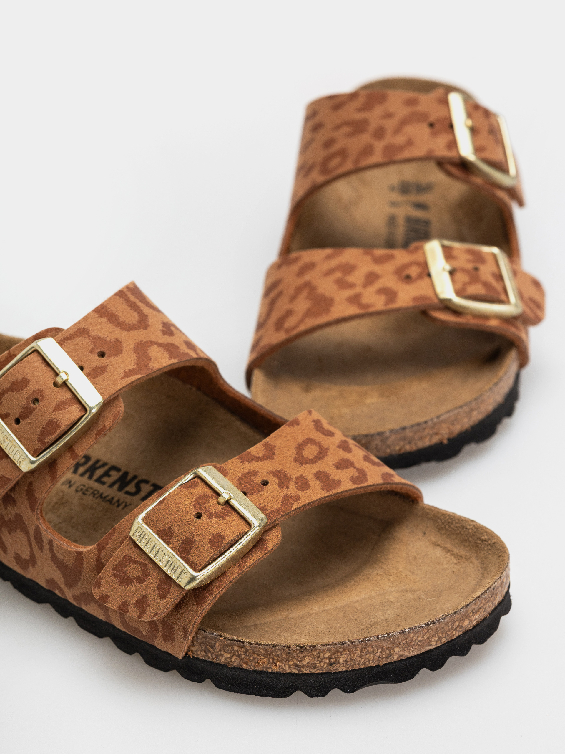 Șlapi Birkenstock Arizona Synthetics Narrow Wmn (syn leo pecan)