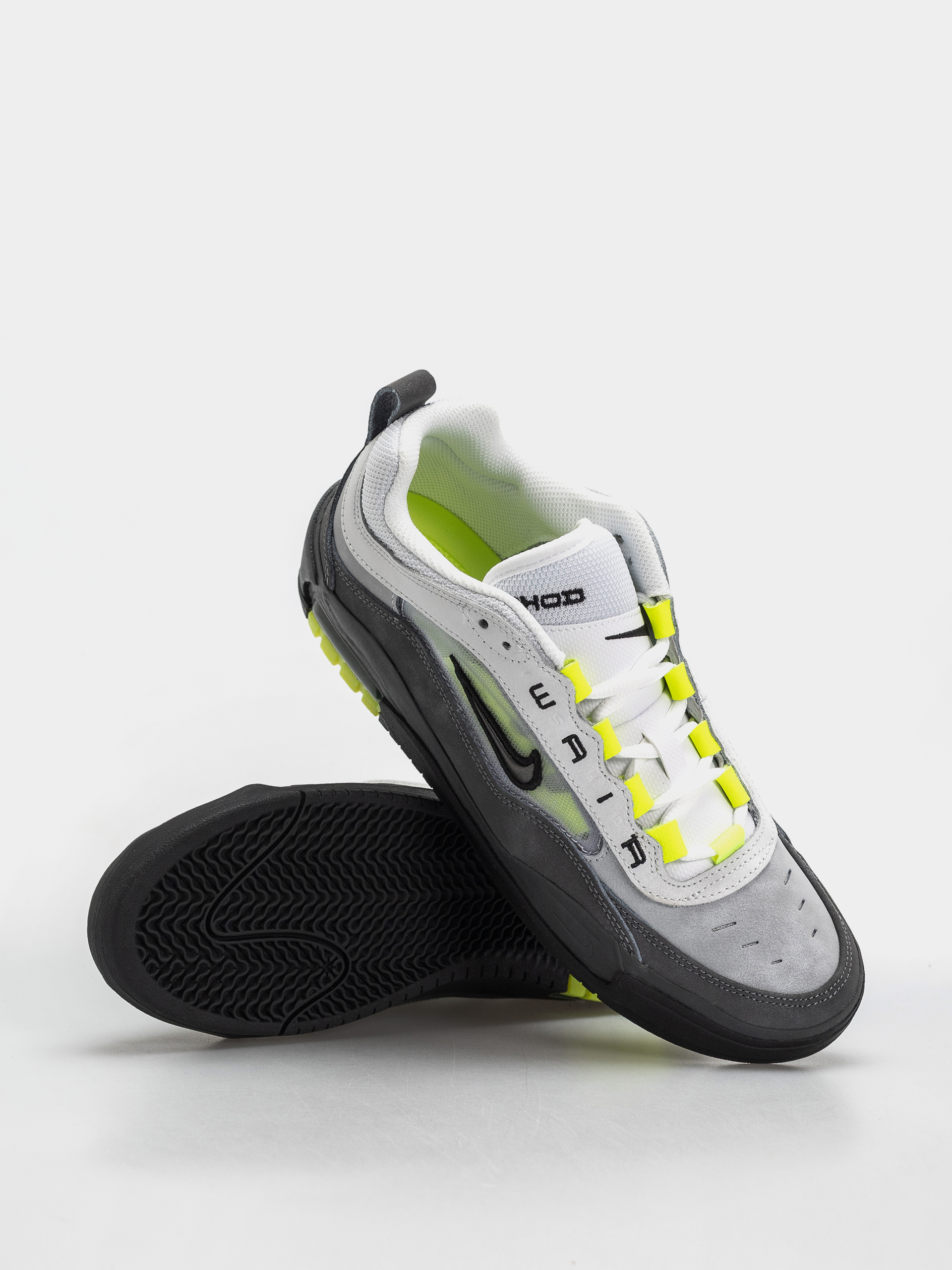 Pantofi Nike SB Air Max Ishod (black/neon yellow anthracite lt graphite)
