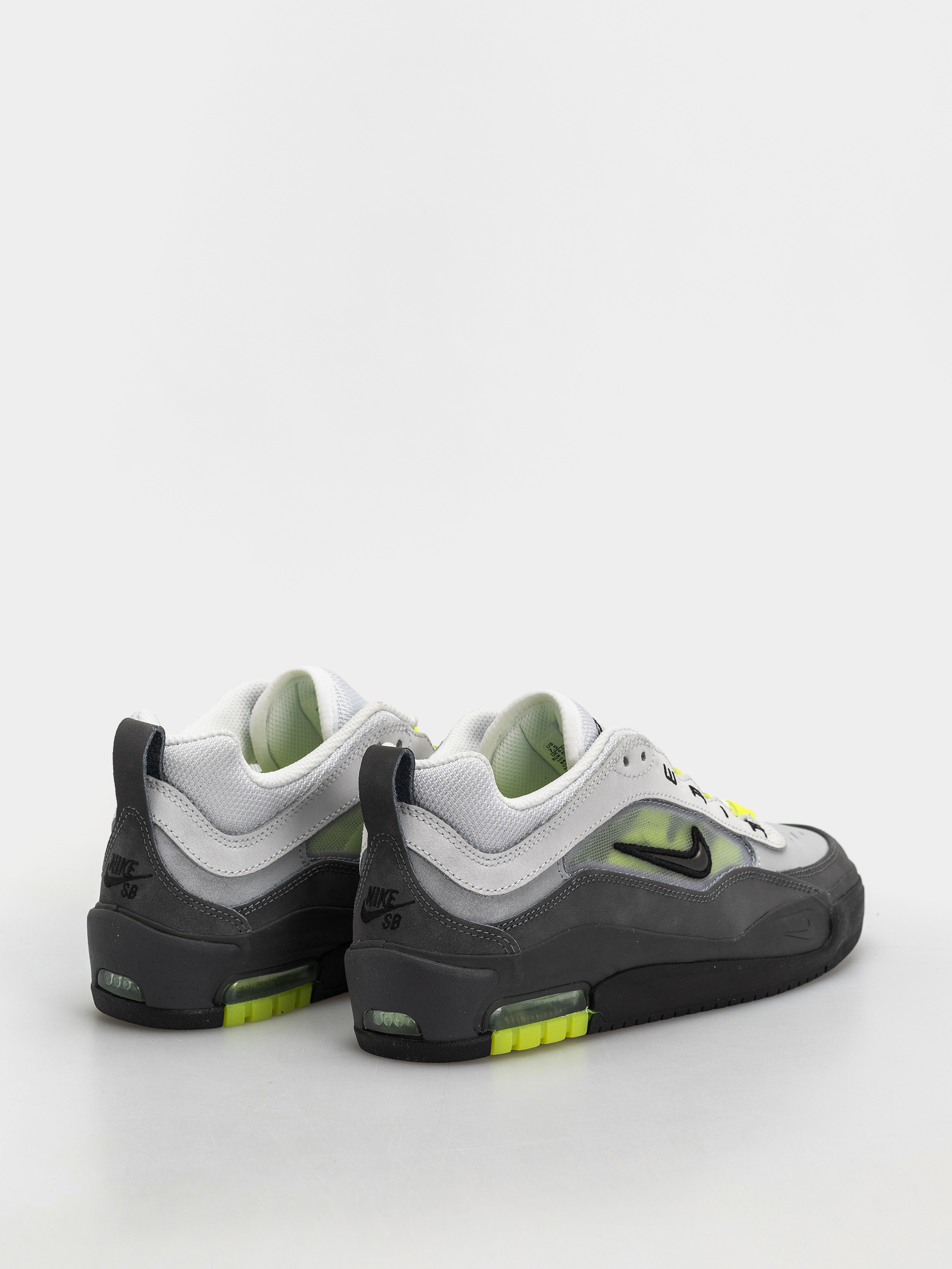 Pantofi Nike SB Air Max Ishod (black/neon yellow anthracite lt graphite)