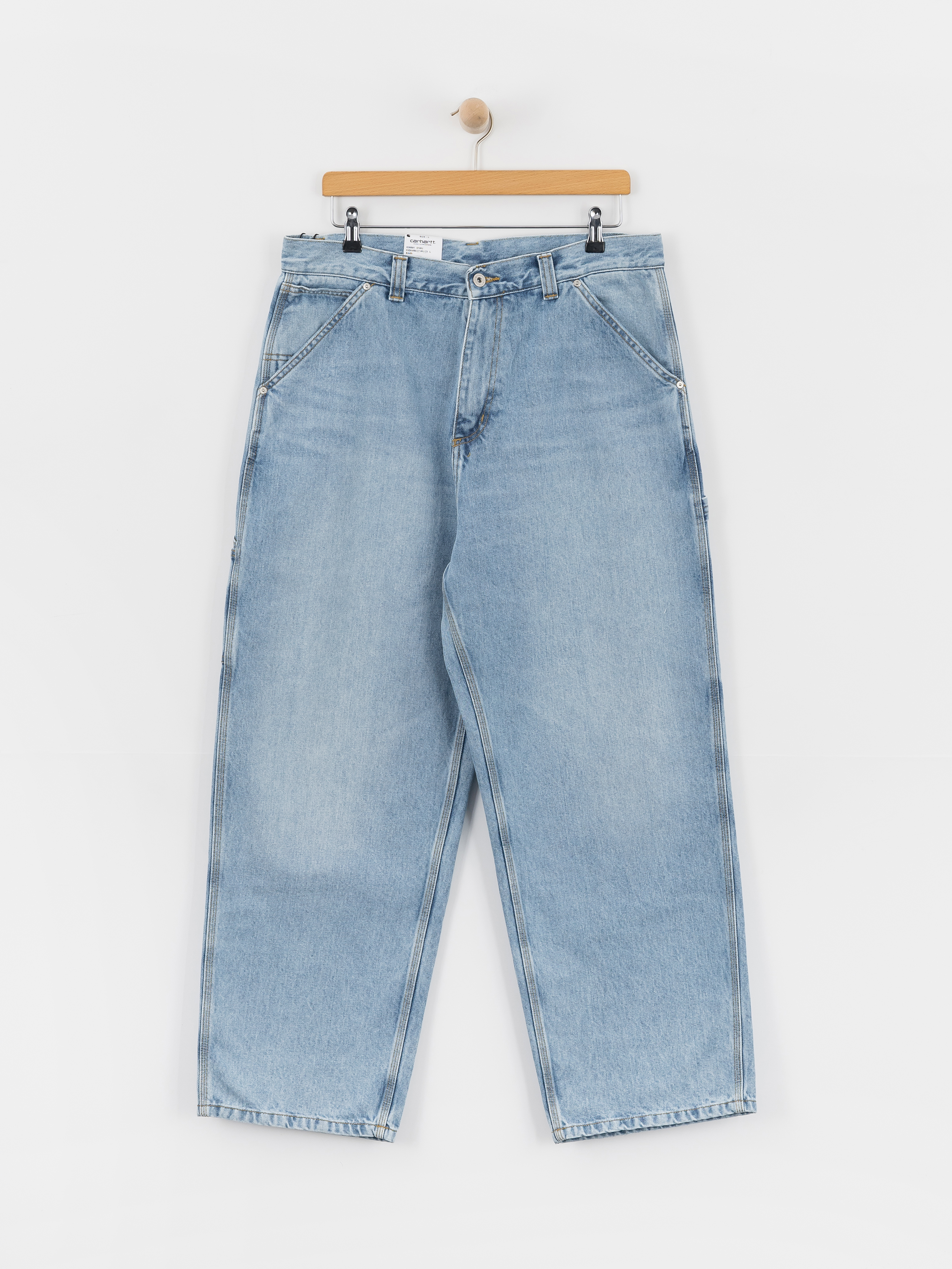 Pantaloni Carhartt WIP Belmont (blue heavy worn bleached)
