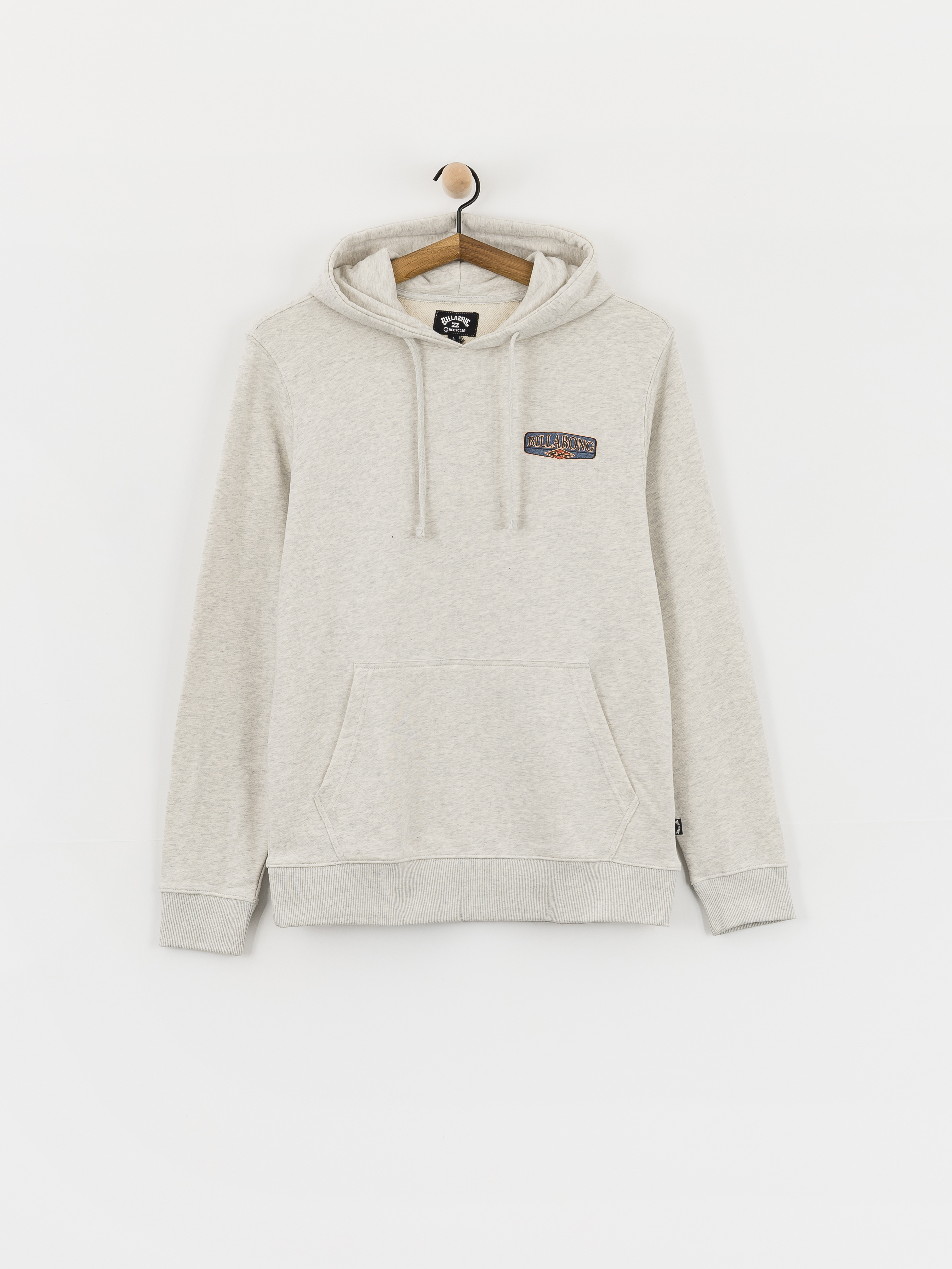 Hanorac cu glugă Billabong Foundation HD (light grey heather)