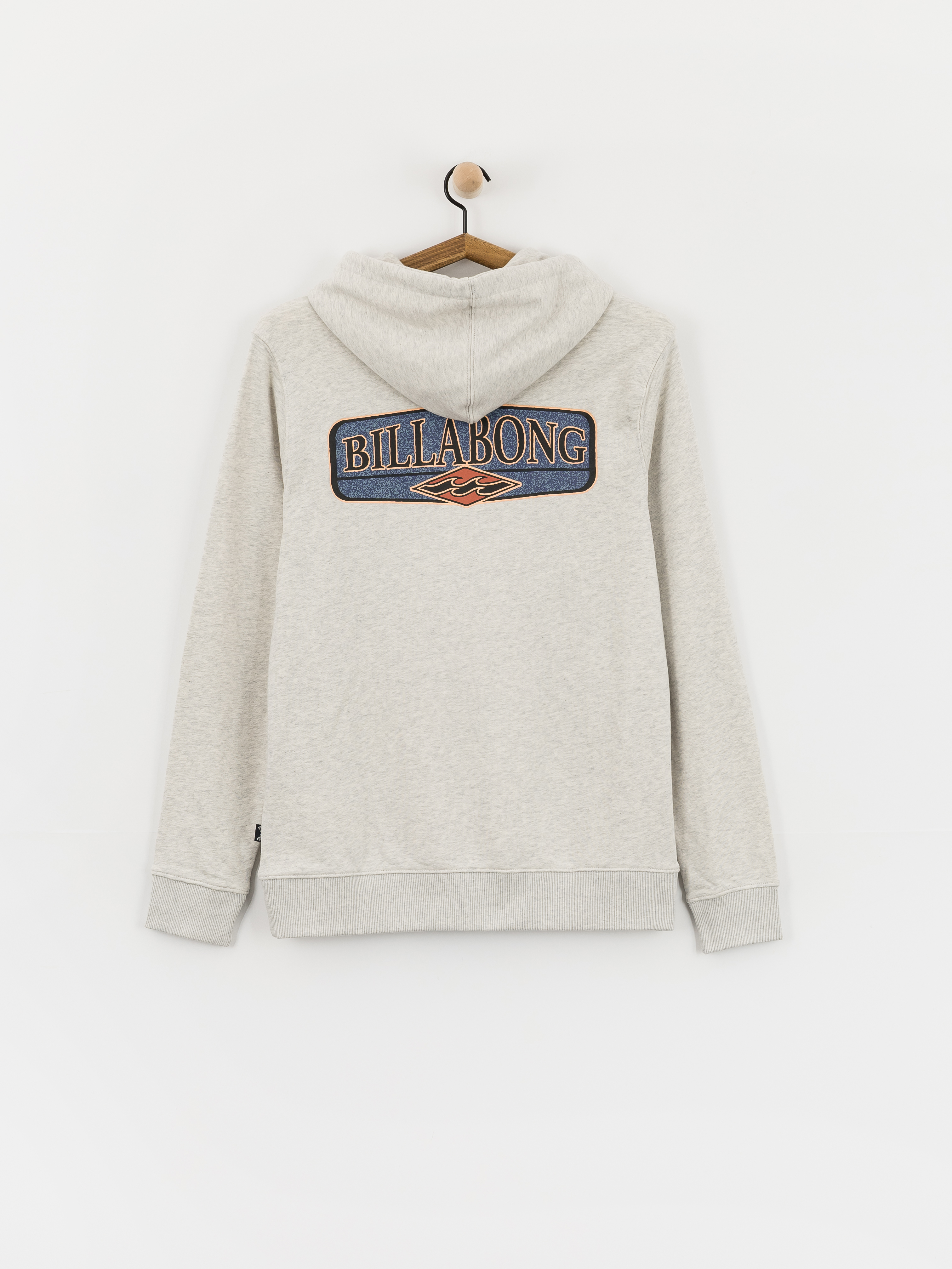 Hanorac cu glugă Billabong Foundation HD (light grey heather)