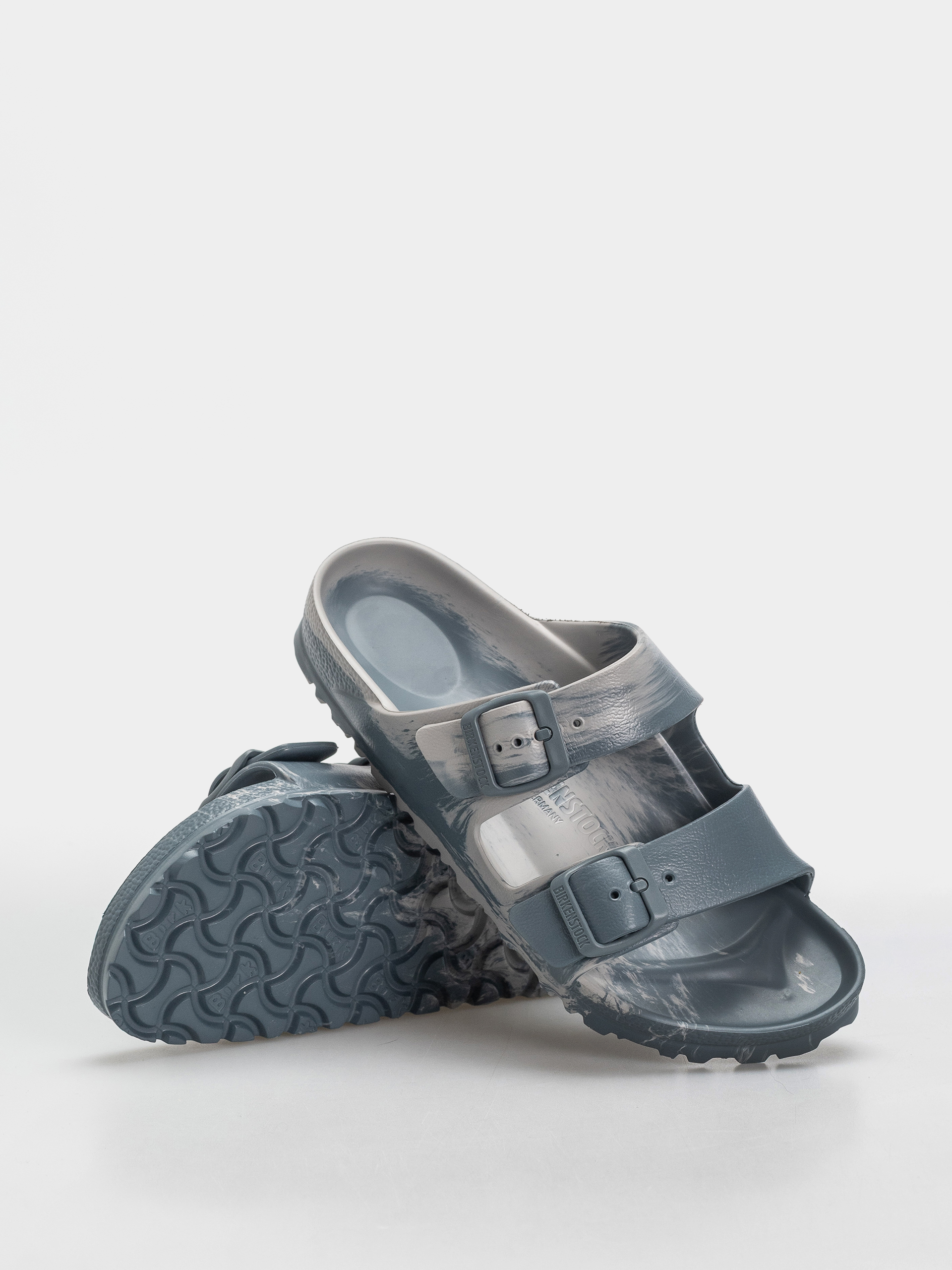 Șlapi Birkenstock Arizona Essentials EVA Narrow (basalt gray/stone coin multi)