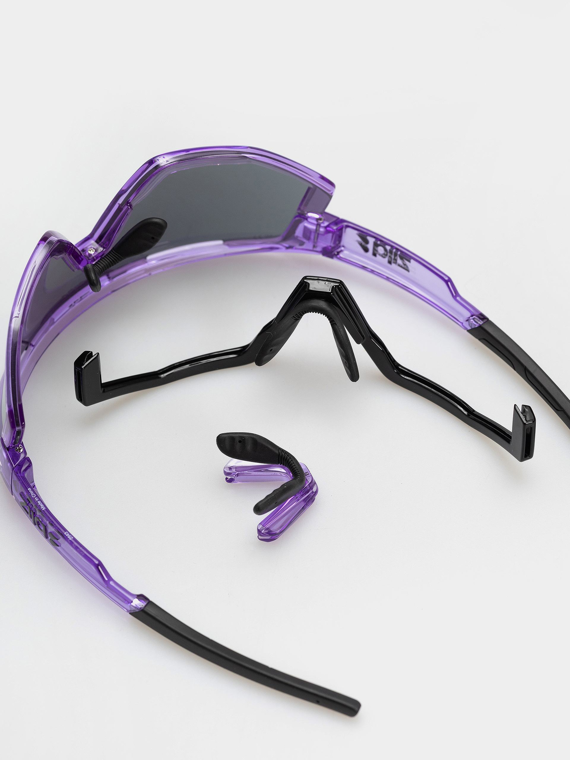 Ochelari de soare Bliz Matrix (transparant purple/smoke w purple multi)