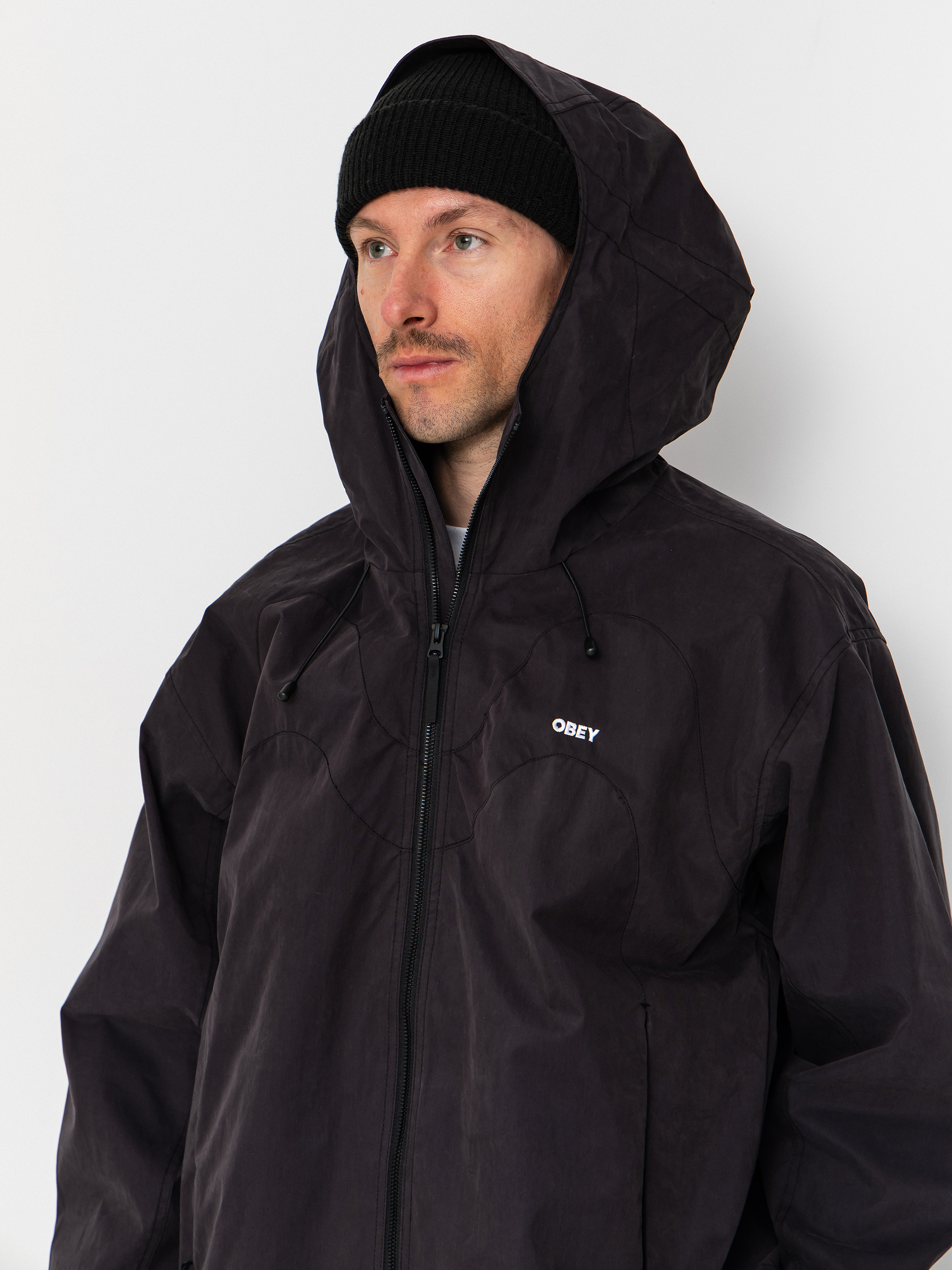 Geacă OBEY Sota Shell (black)