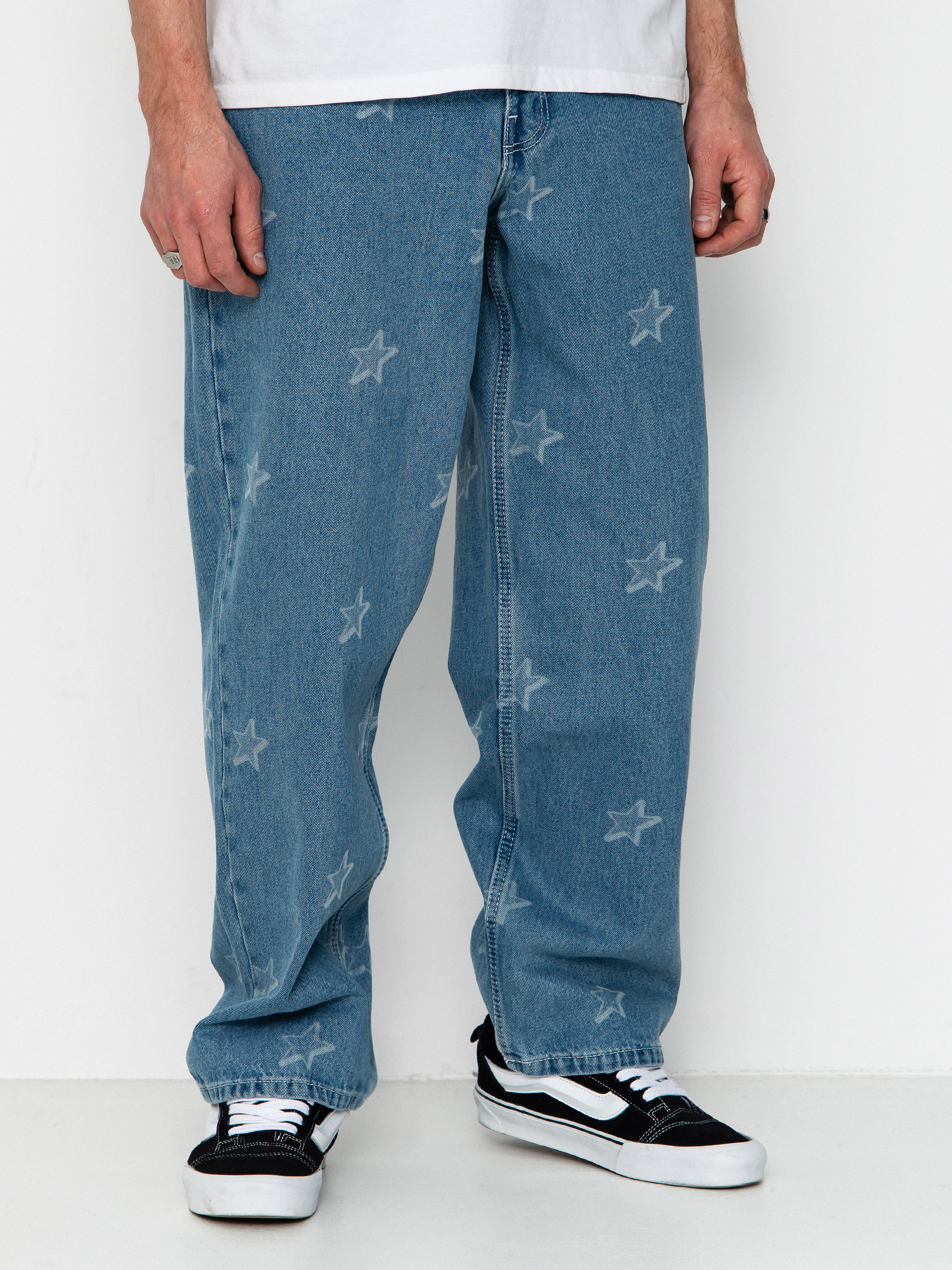Pantaloni Vans Check 5 Baggy Denim (stonewash/blue)
