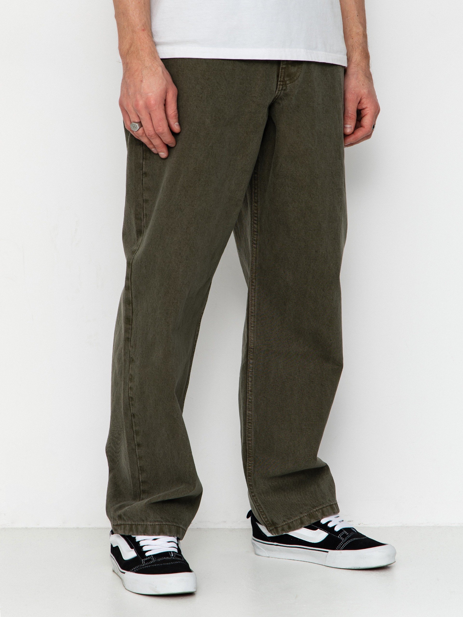 Pantaloni Vans Check 5 Loose Denim (mossy olive)