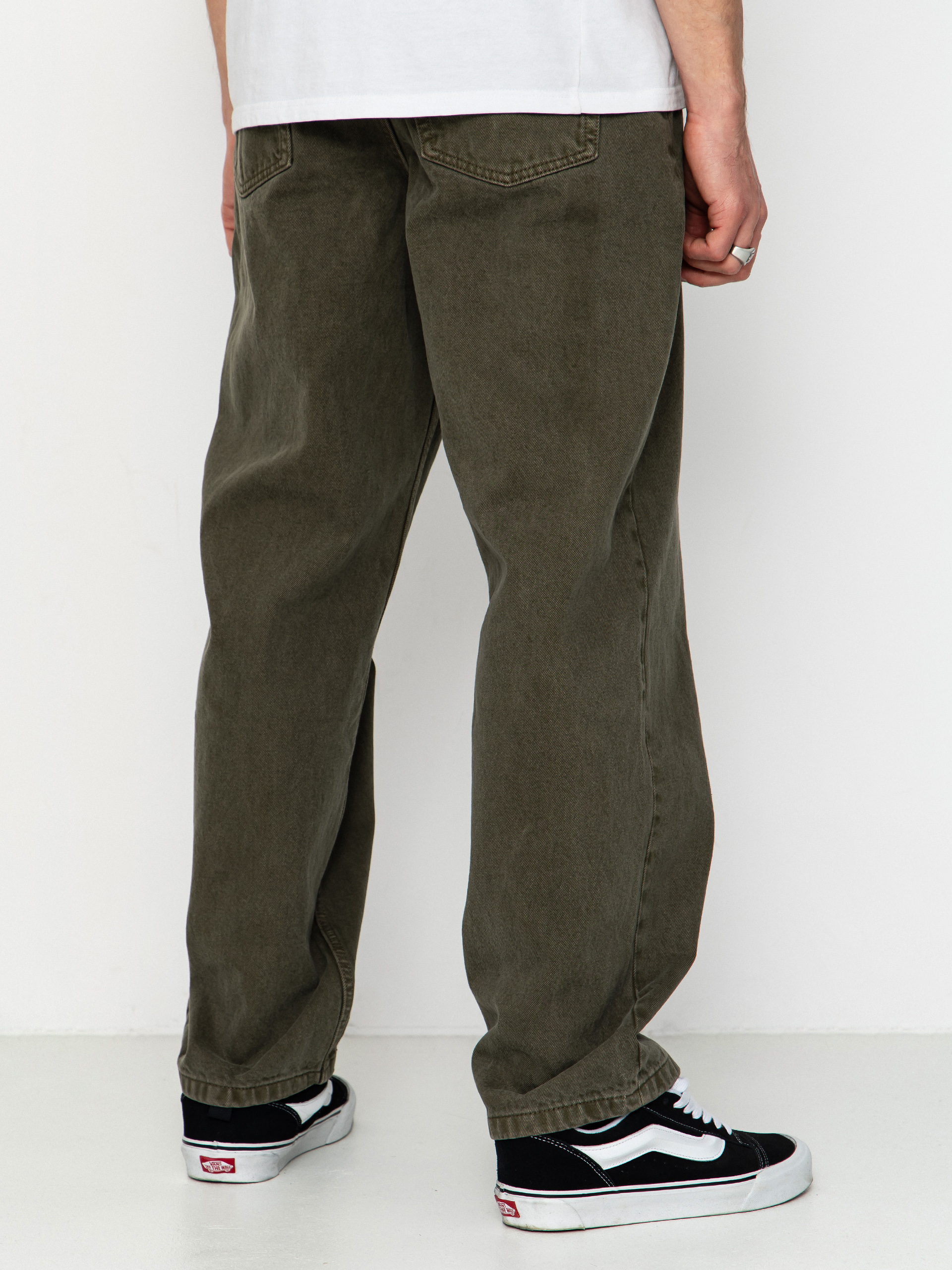 Pantaloni Vans Check 5 Loose Denim (mossy olive)