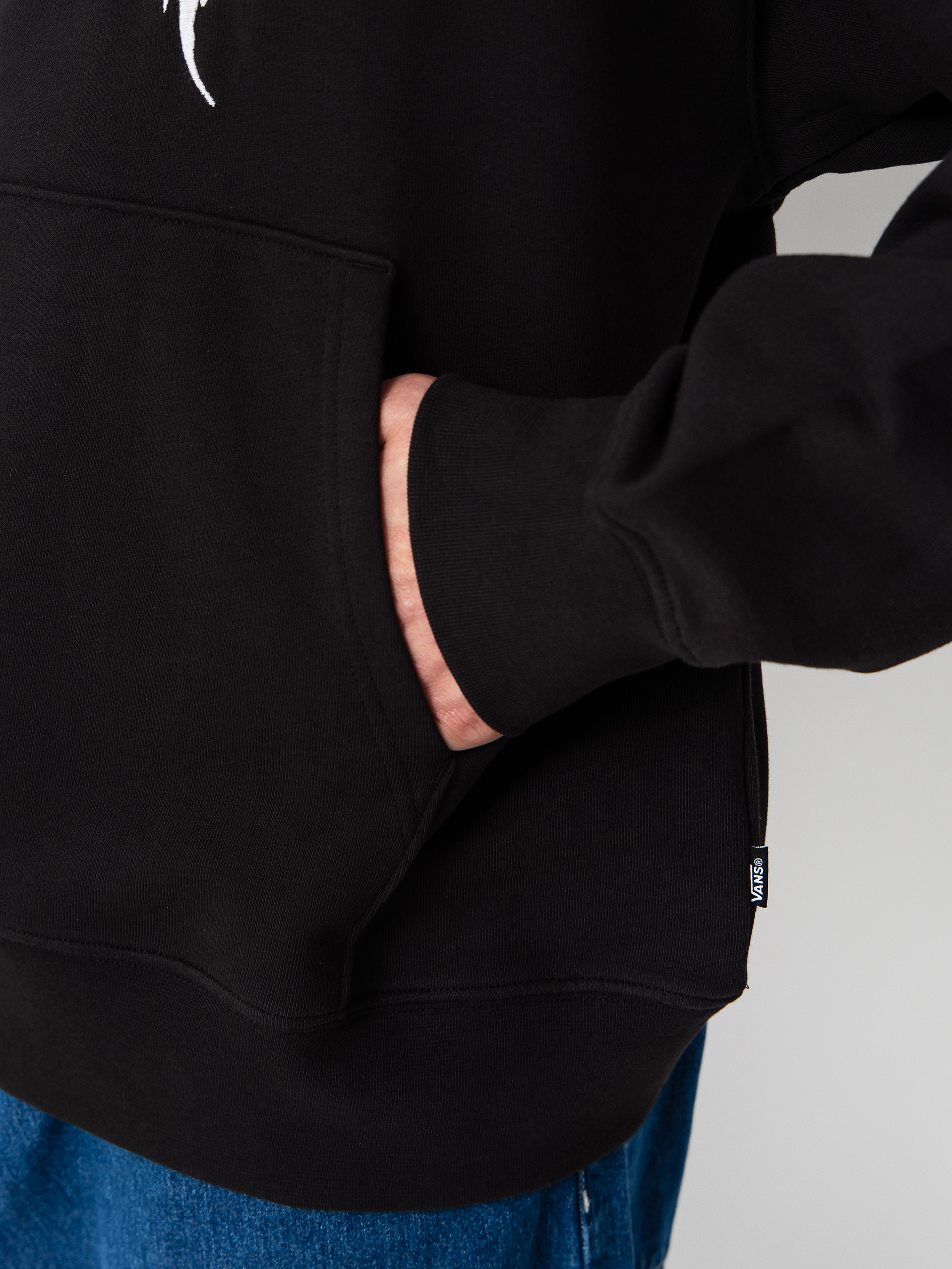 Hanorac cu glugă Vans They Are Just Shoes Loose HD (black)