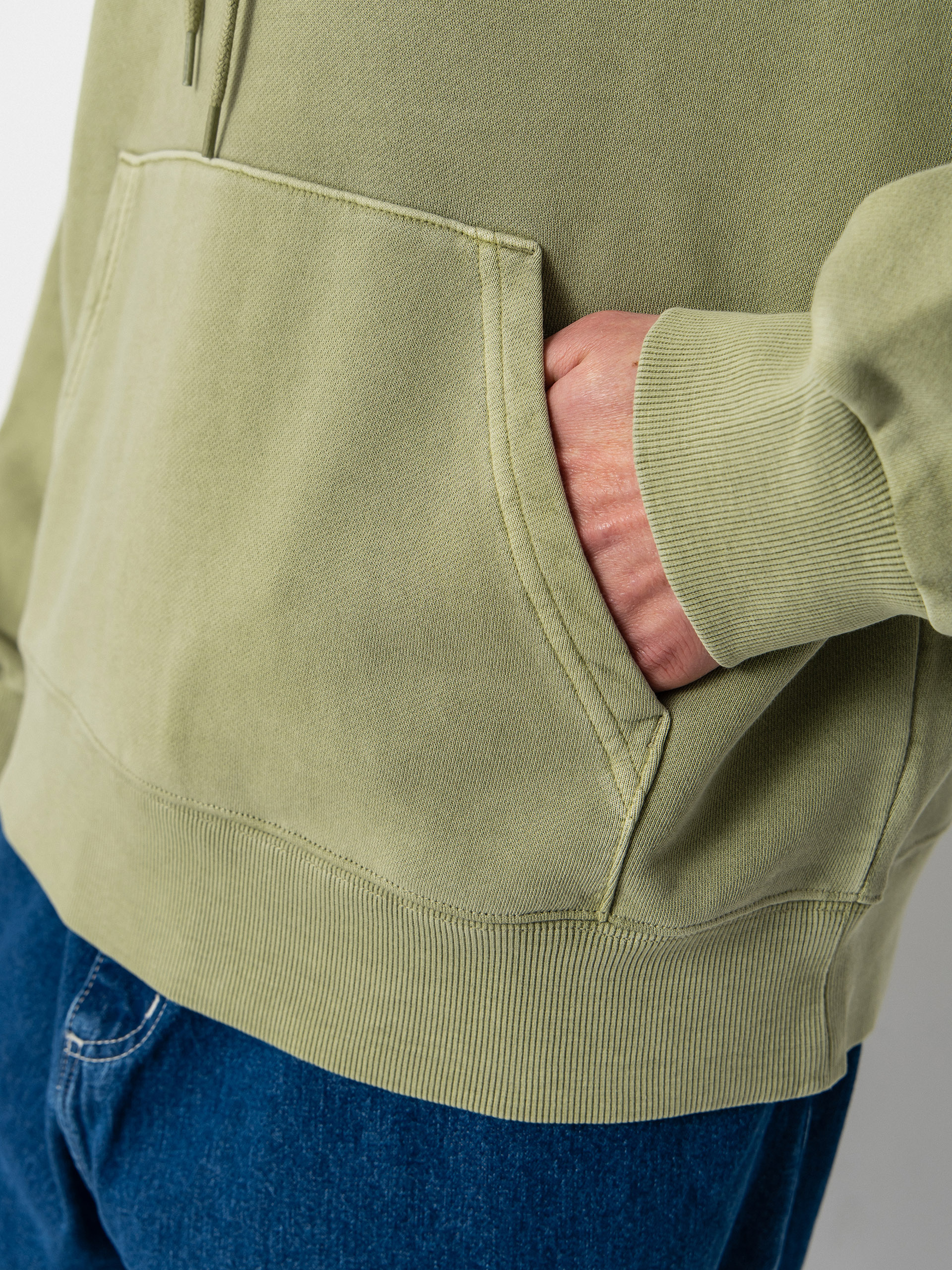 Hanorac cu glugă Carhartt WIP Nelson HD (gentle green)