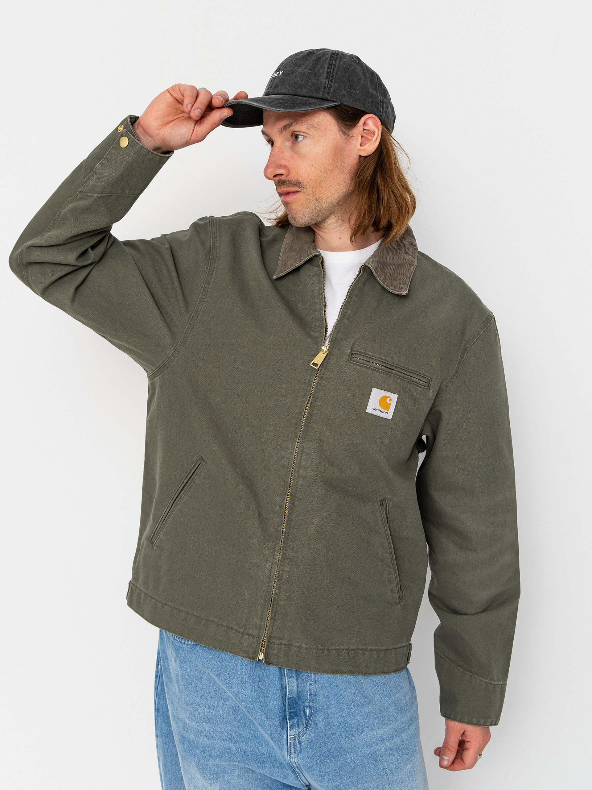 Geacă Carhartt WIP Detroit (leaf/leaf)