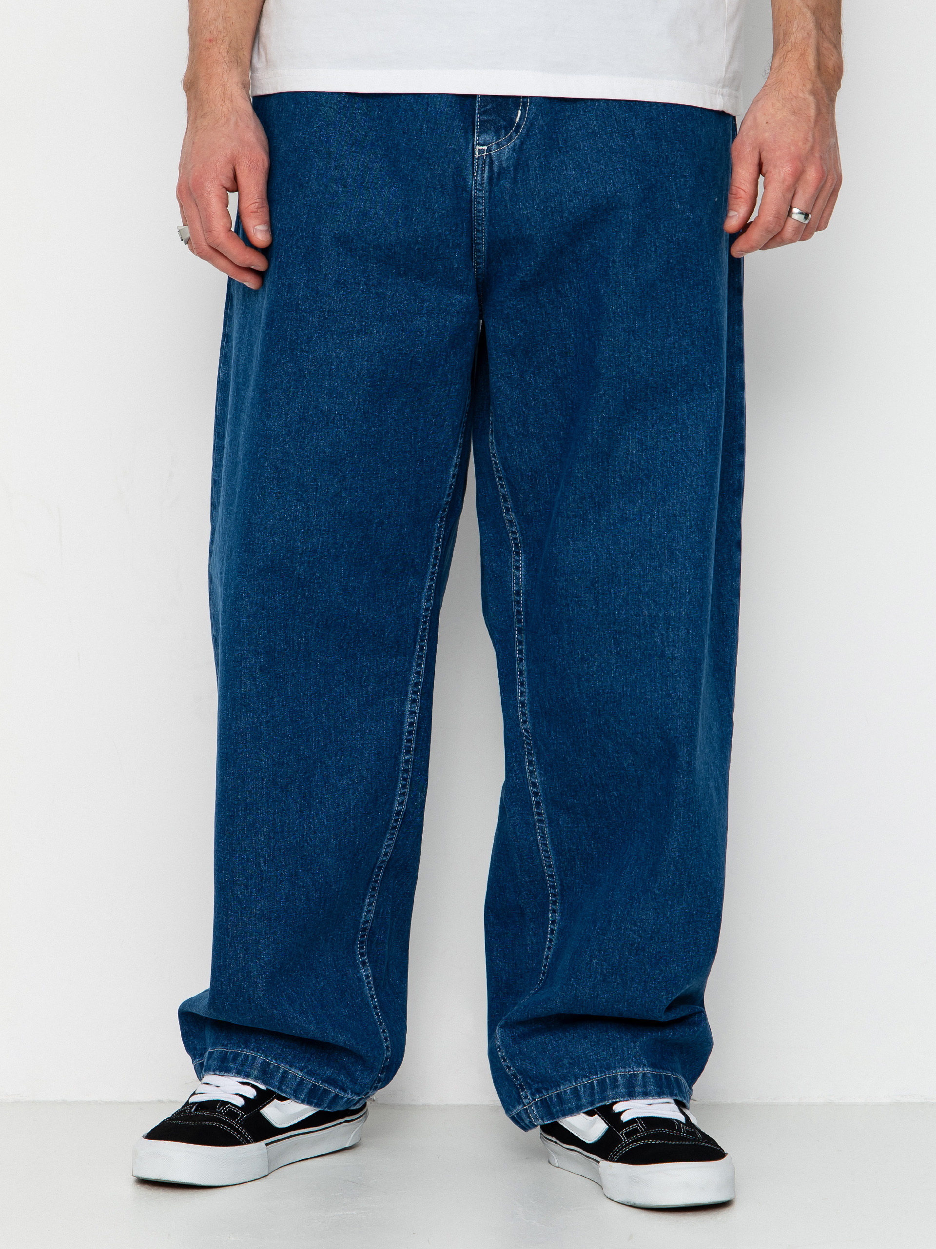Pantaloni Carhartt WIP Brandon (blue stone washed)