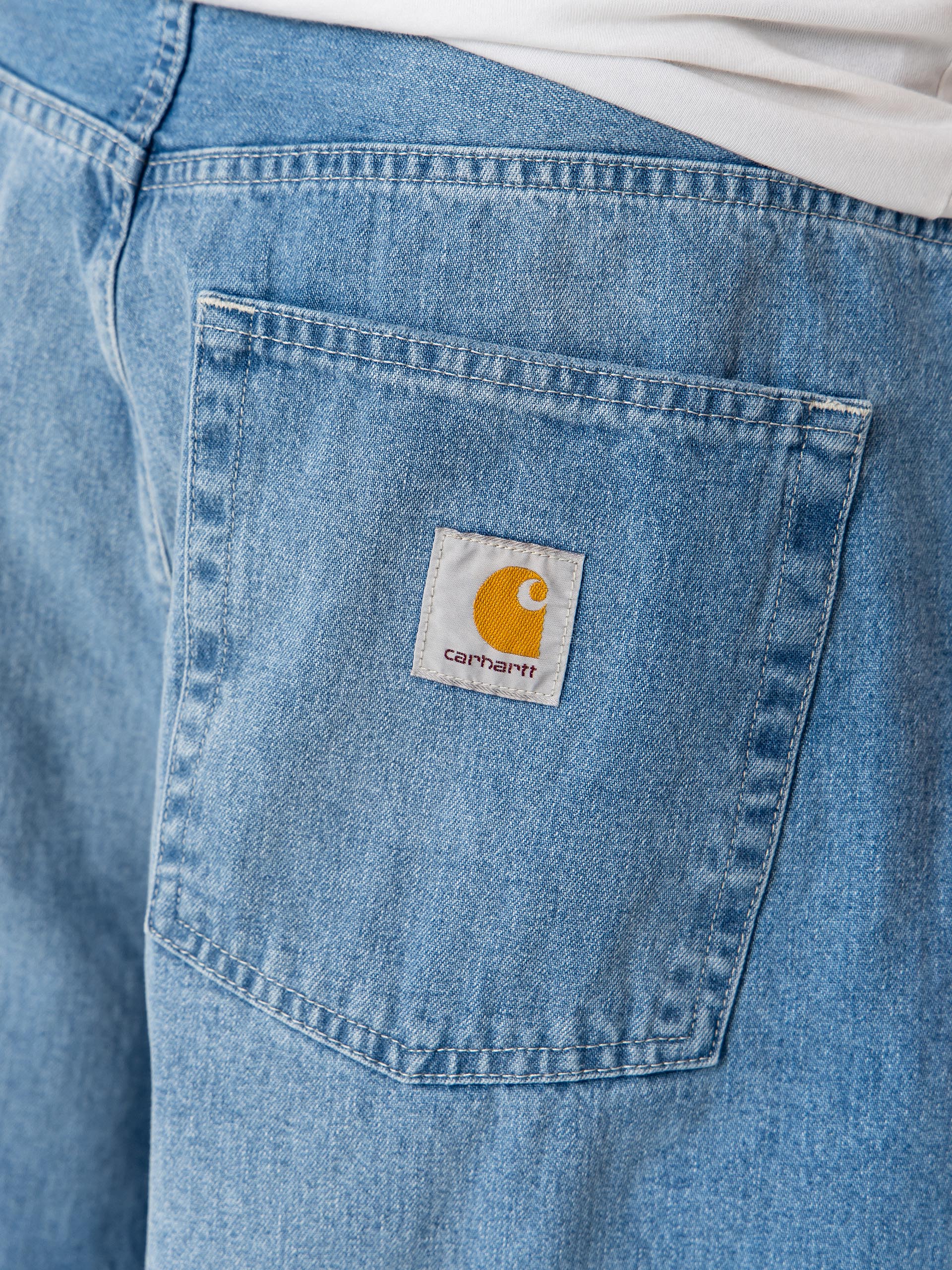 Pantaloni Carhartt WIP Brandon (blue light true washed)