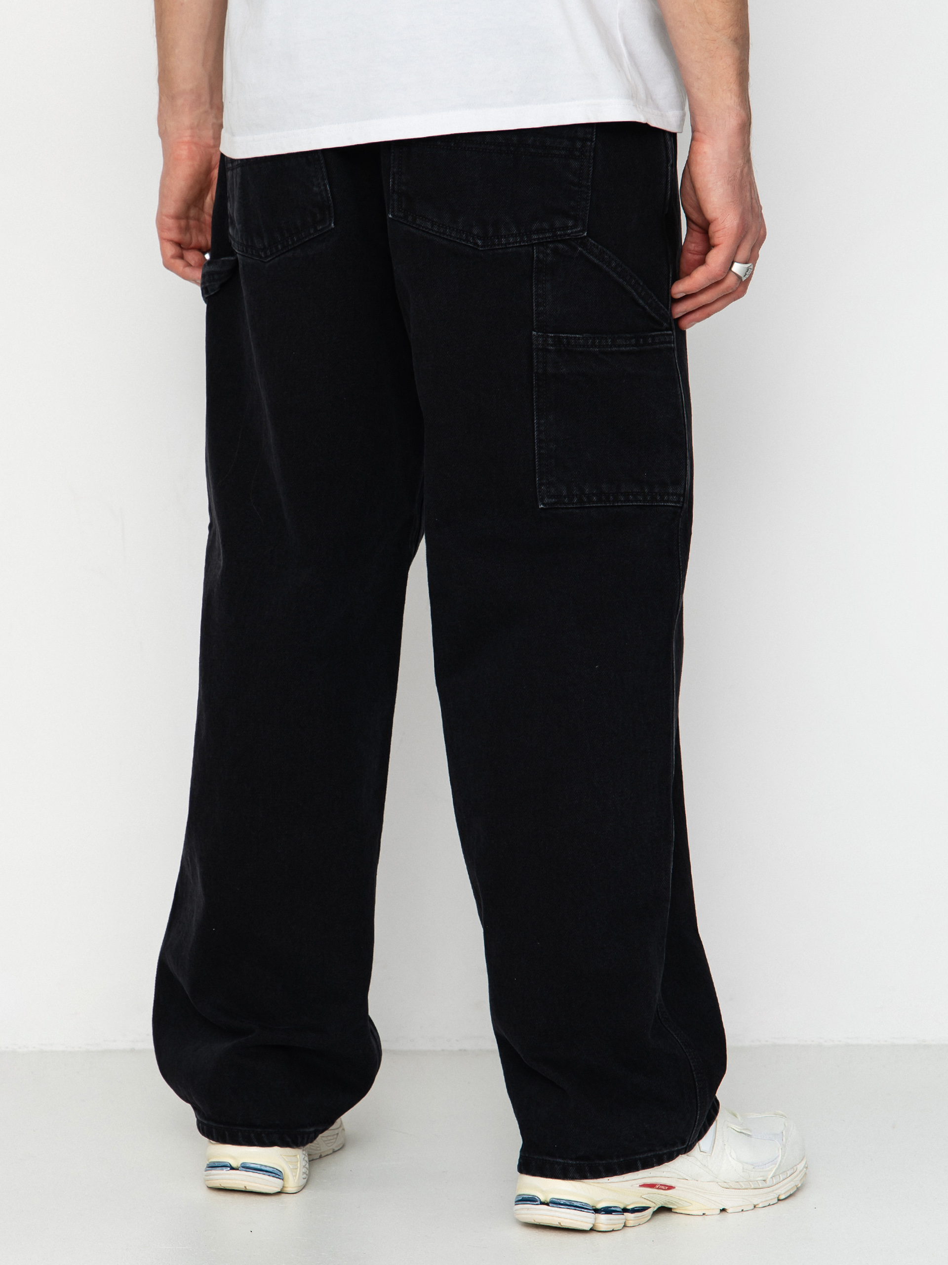 Pantaloni Carhartt WIP Belmont (black stone washed)