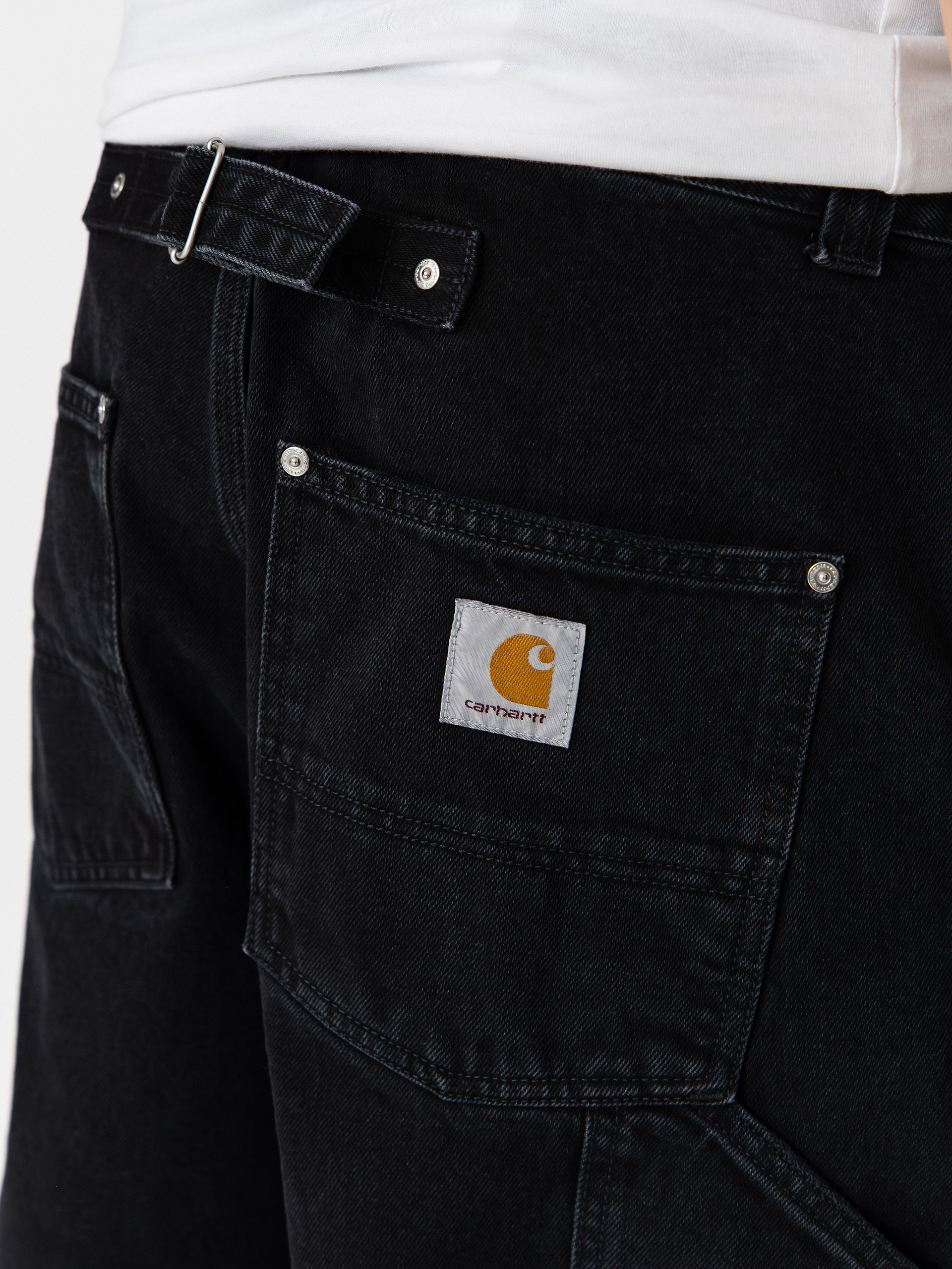 Pantaloni Carhartt WIP Belmont (black stone washed)
