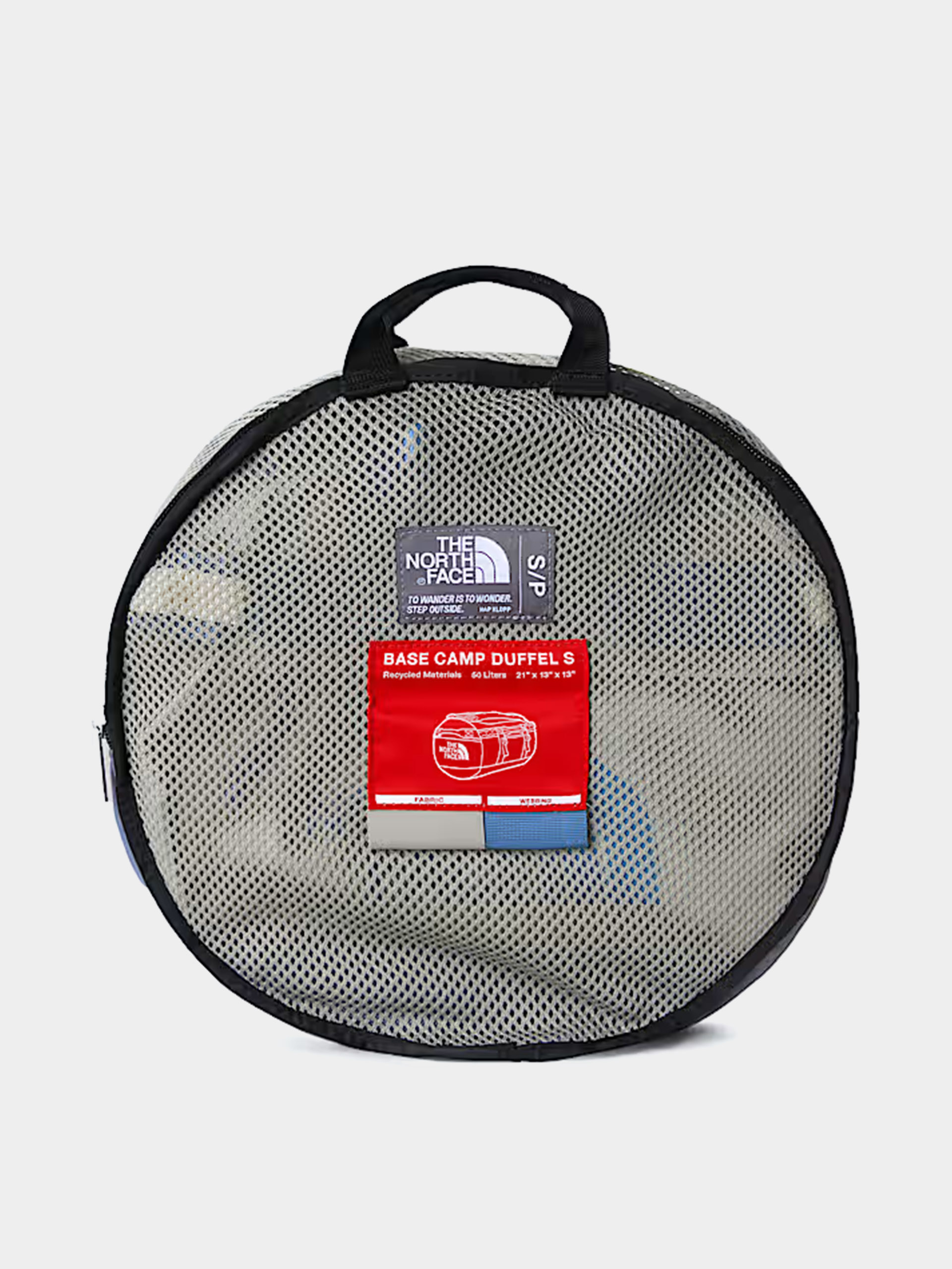 Geantă The North Face Base Camp Duffel S (stone slab/gran)