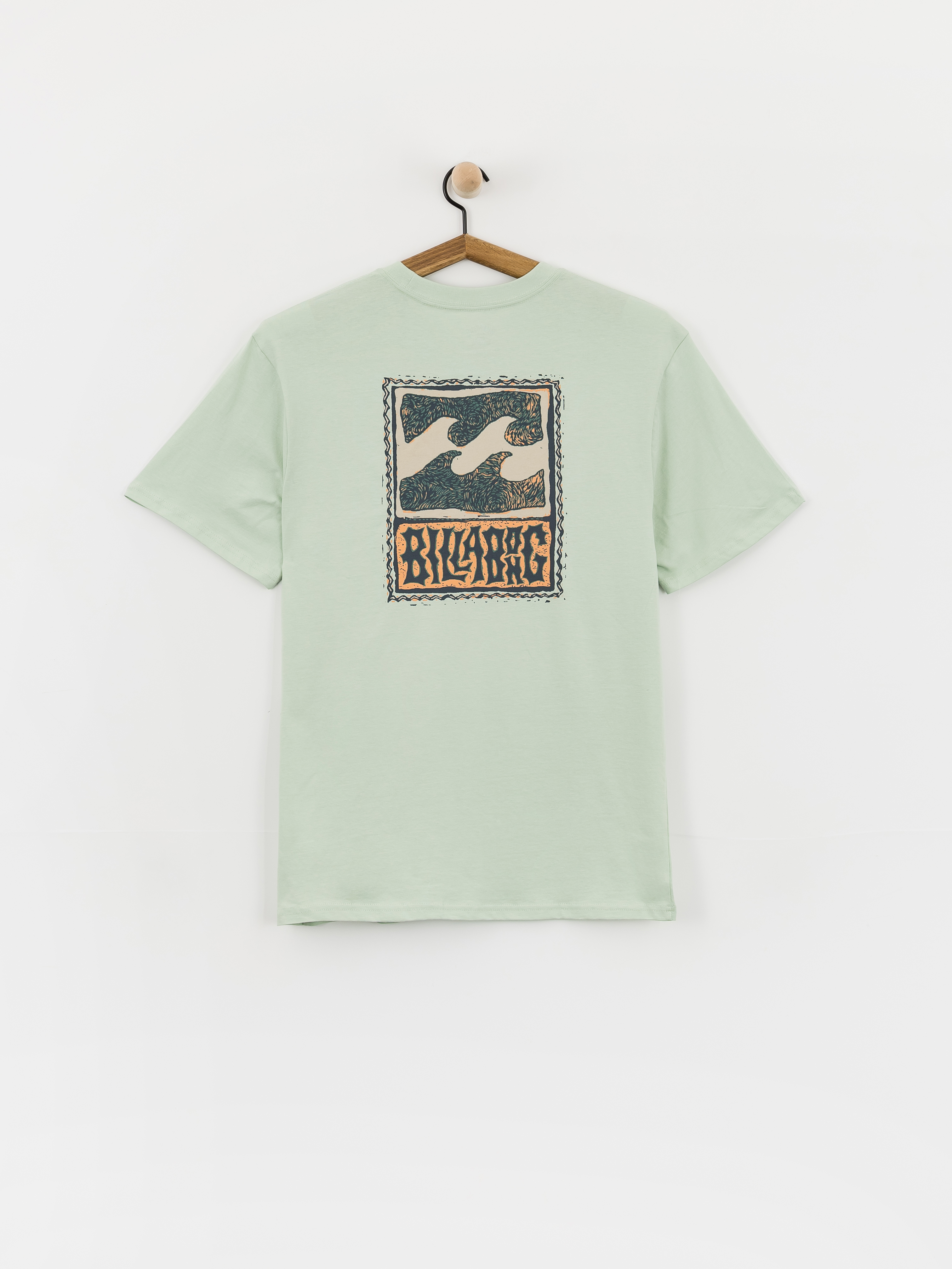 Tricou Billabong Stamp (vintage green)