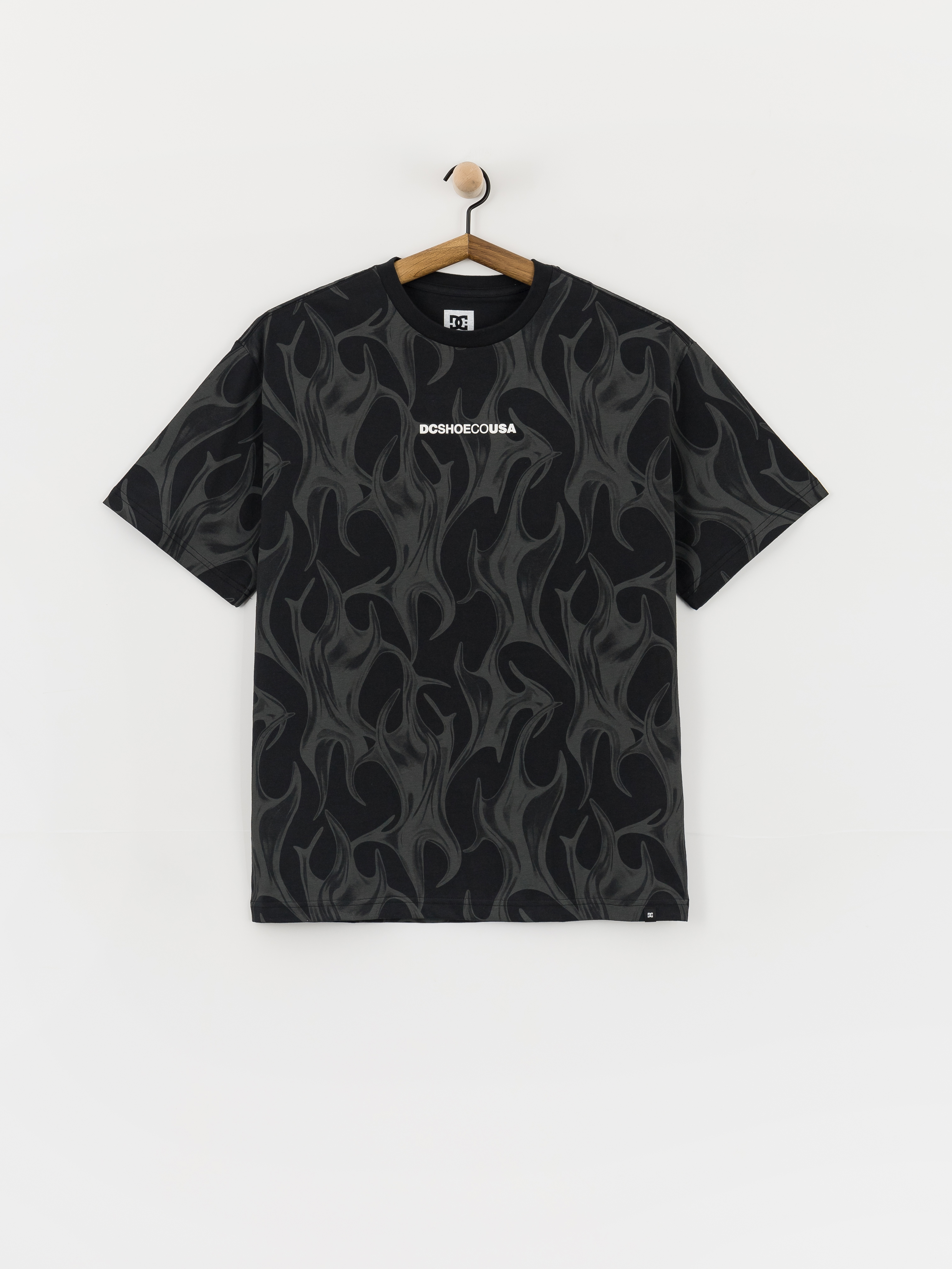 Tricou DC Liquid Fuego (black)