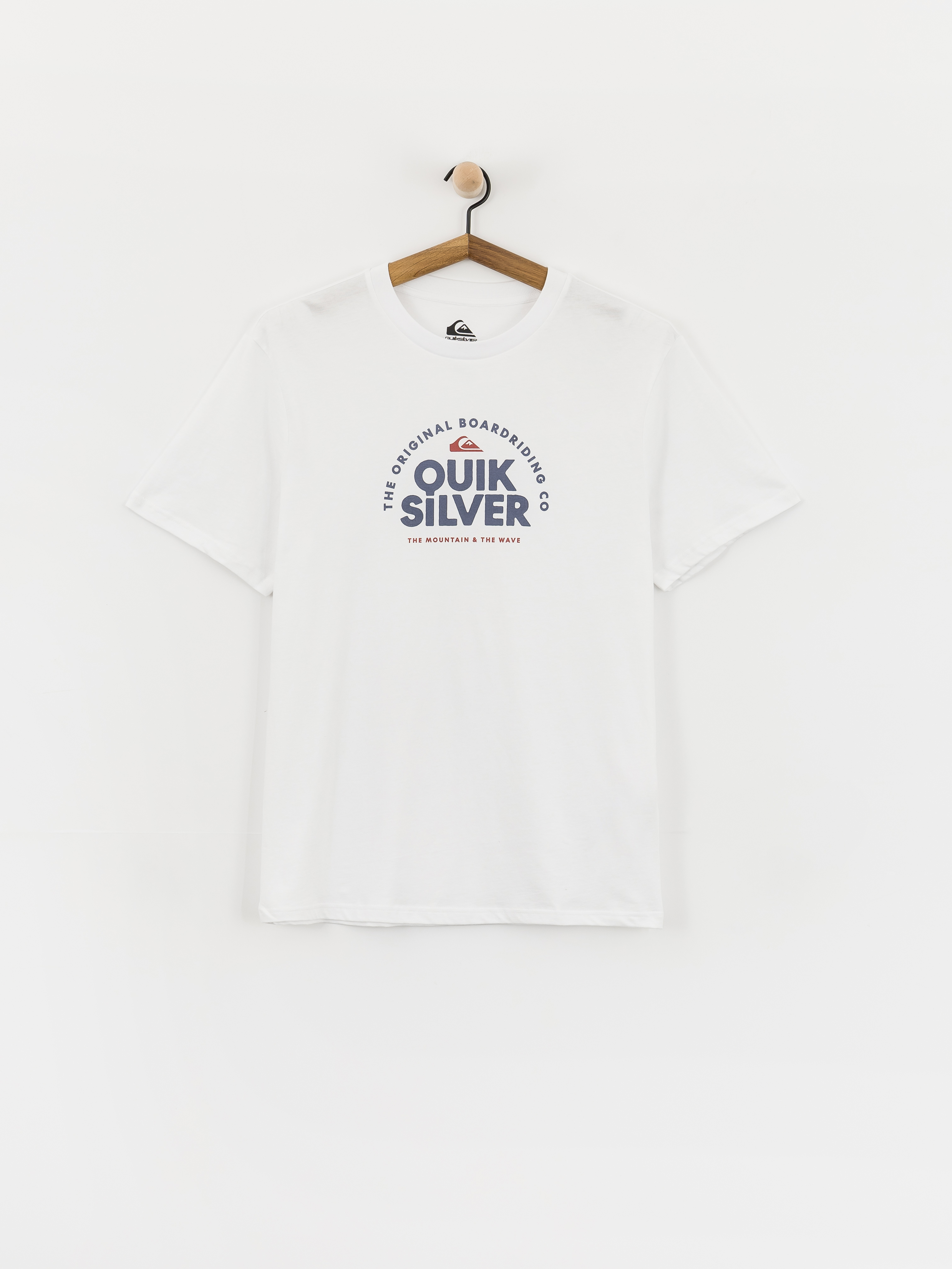 Tricou Quiksilver Fundamental Ride (white)