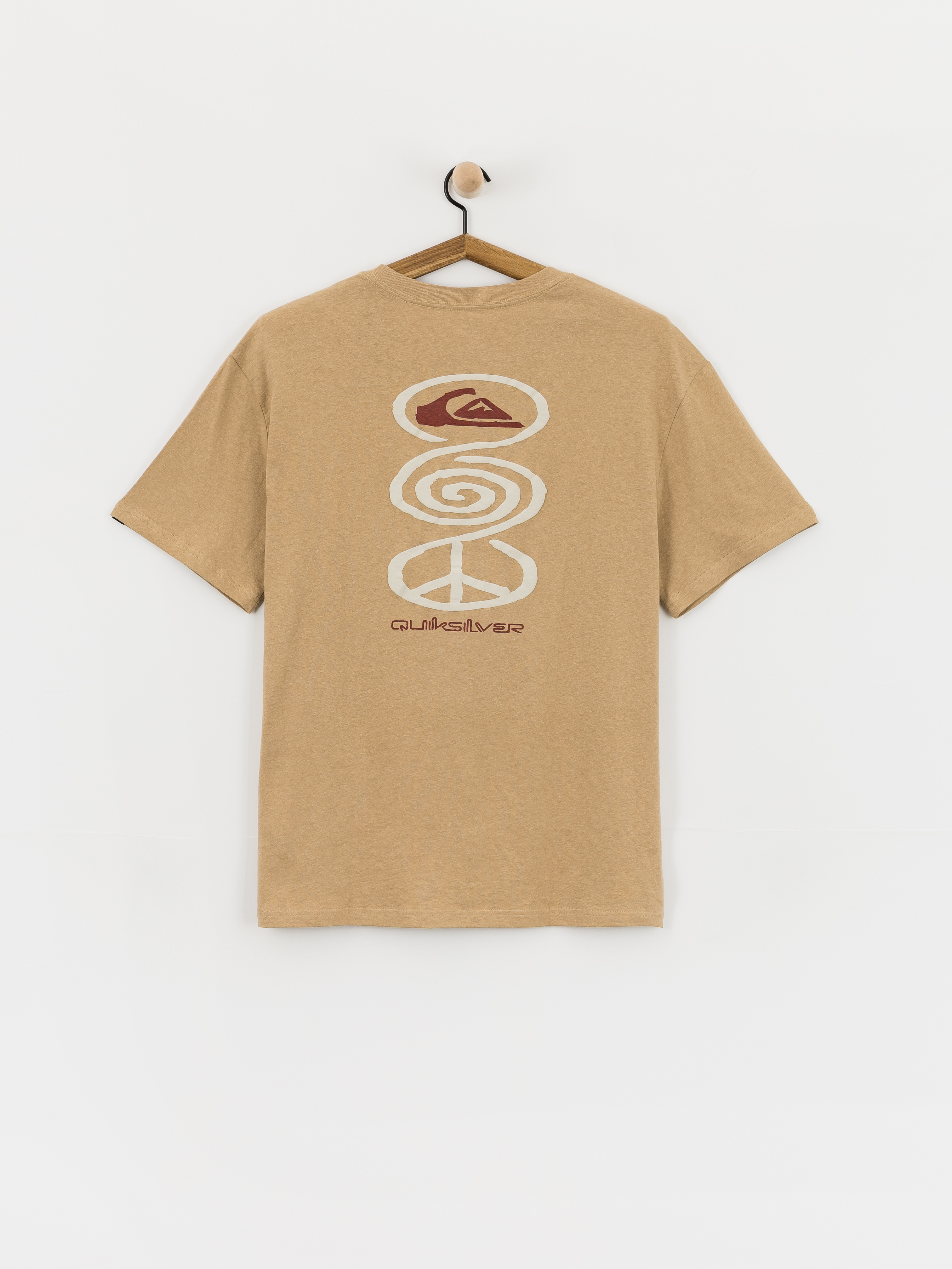 Tricou Quiksilver Harmony Spiral (khaki)