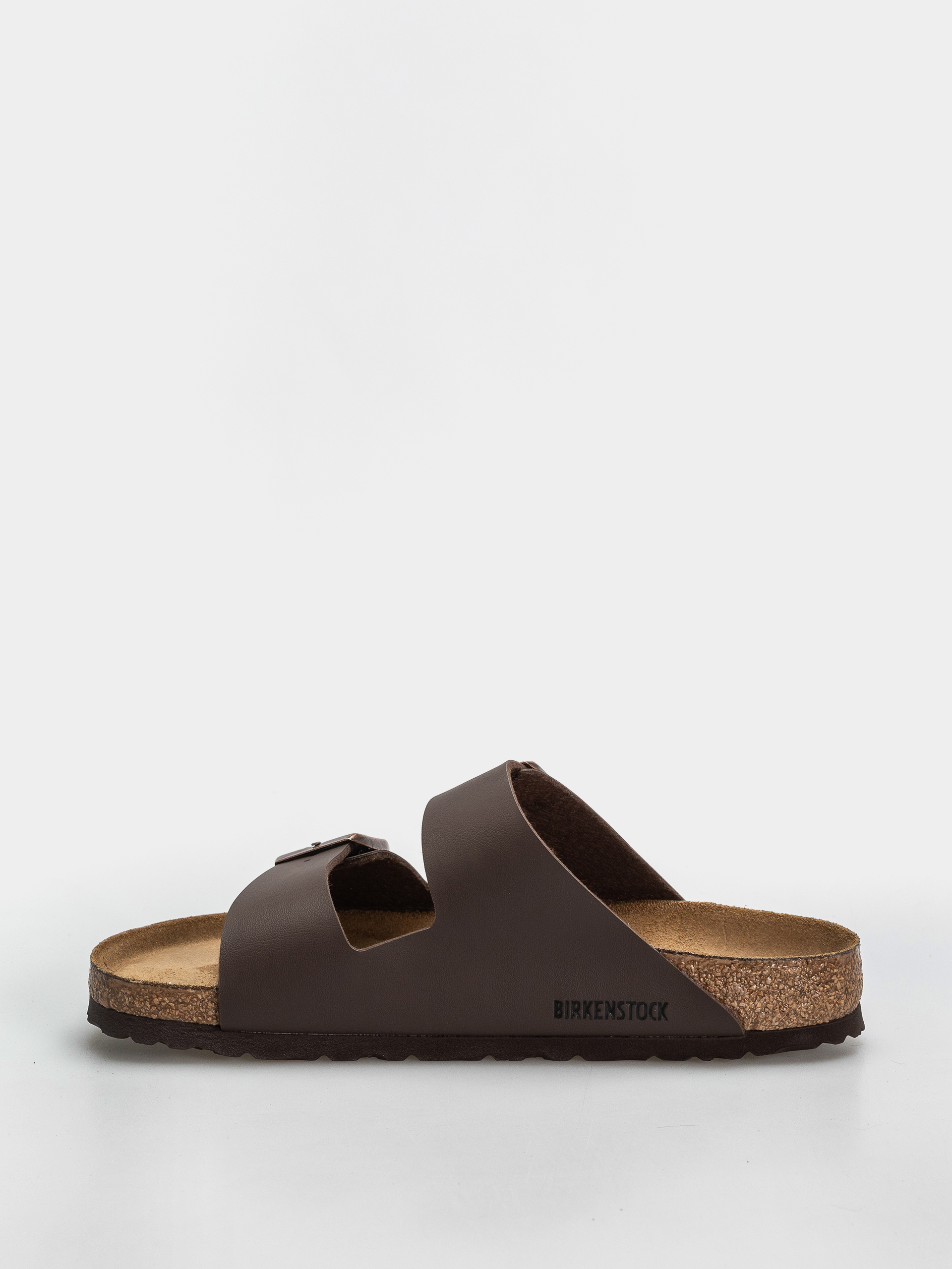 Șlapi Birkenstock Arizona Soft Footbed Birko Flor Regular (dark brown)