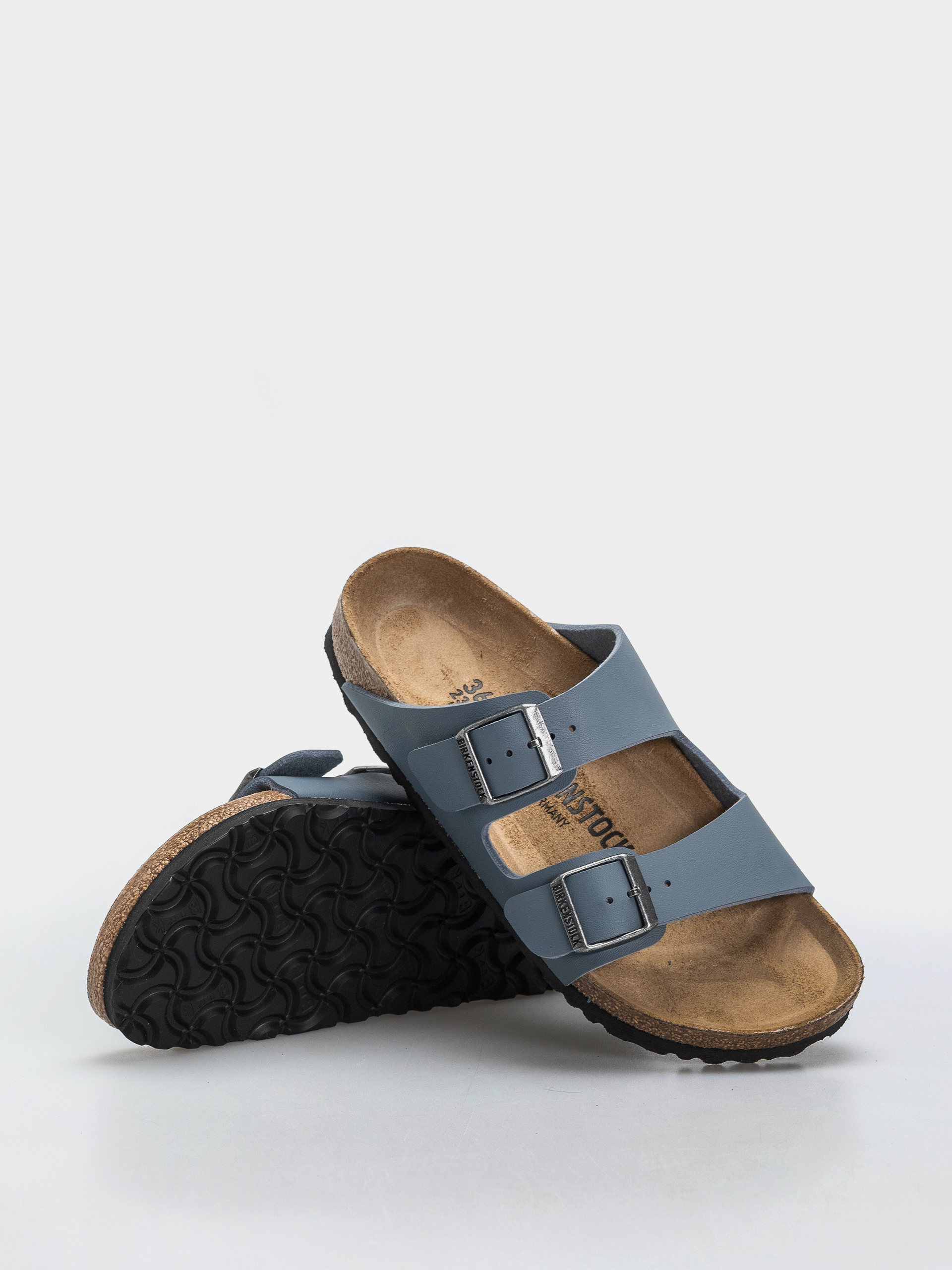 Șlapi Birkenstock Arizona Birko Flor Narrow (basalt gray)